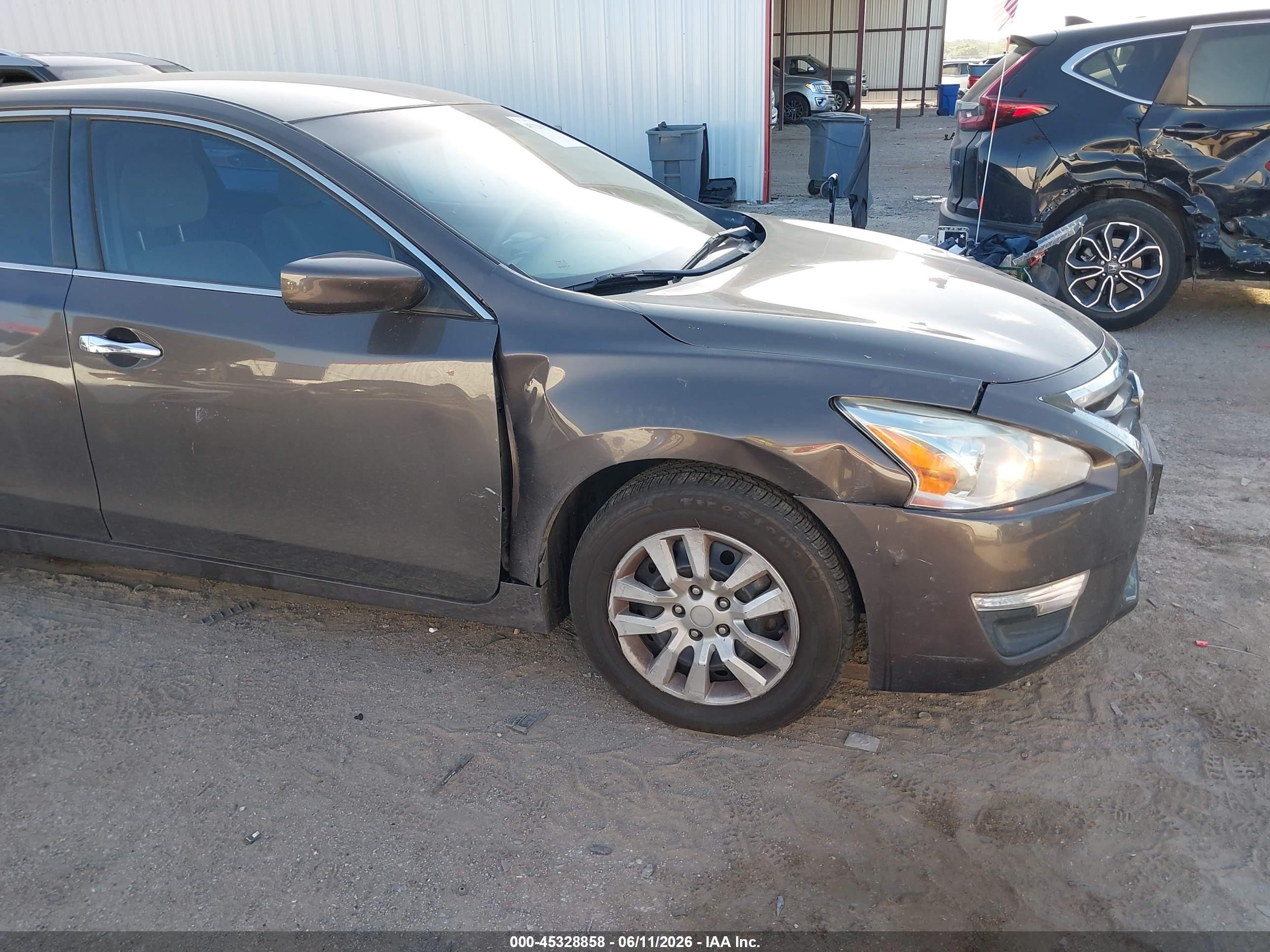 2015 Nissan Altima 2.5/2.5 S/2.5 Sl/2.5 Sv Gray vin: 1N4AL3APXFN302924