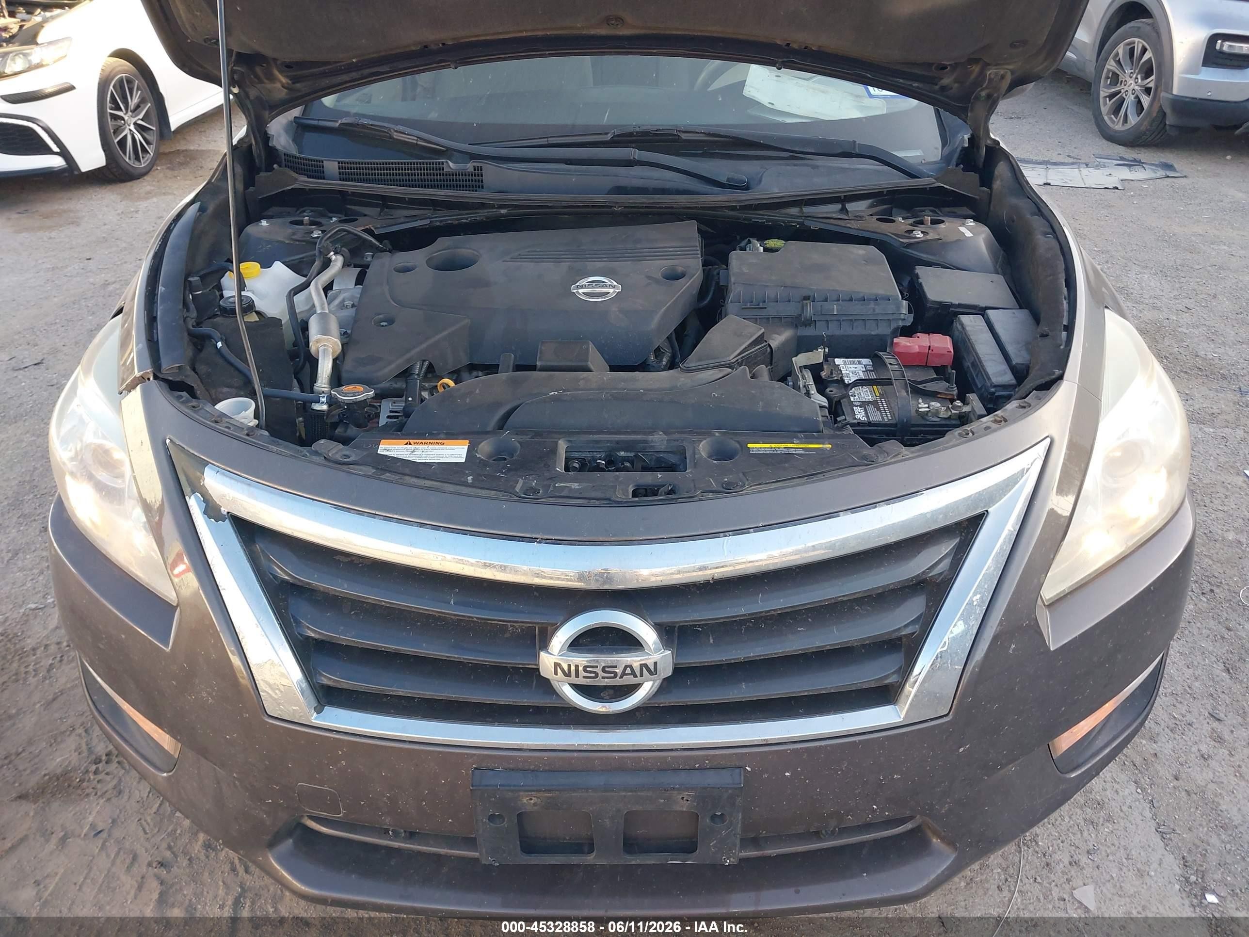 2015 Nissan Altima 2.5/2.5 S/2.5 Sl/2.5 Sv Gray vin: 1N4AL3APXFN302924