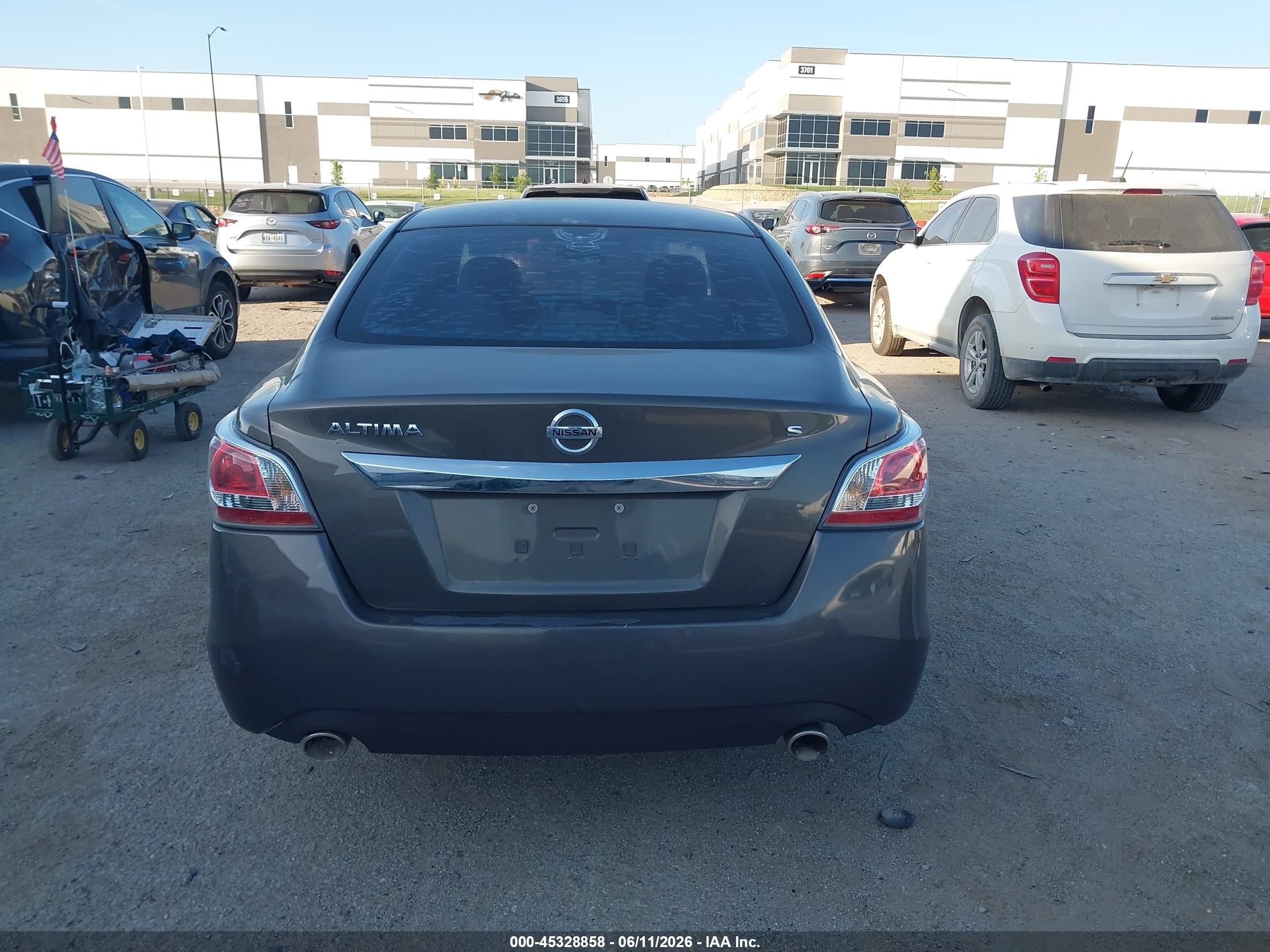 2015 Nissan Altima 2.5/2.5 S/2.5 Sl/2.5 Sv Gray vin: 1N4AL3APXFN302924