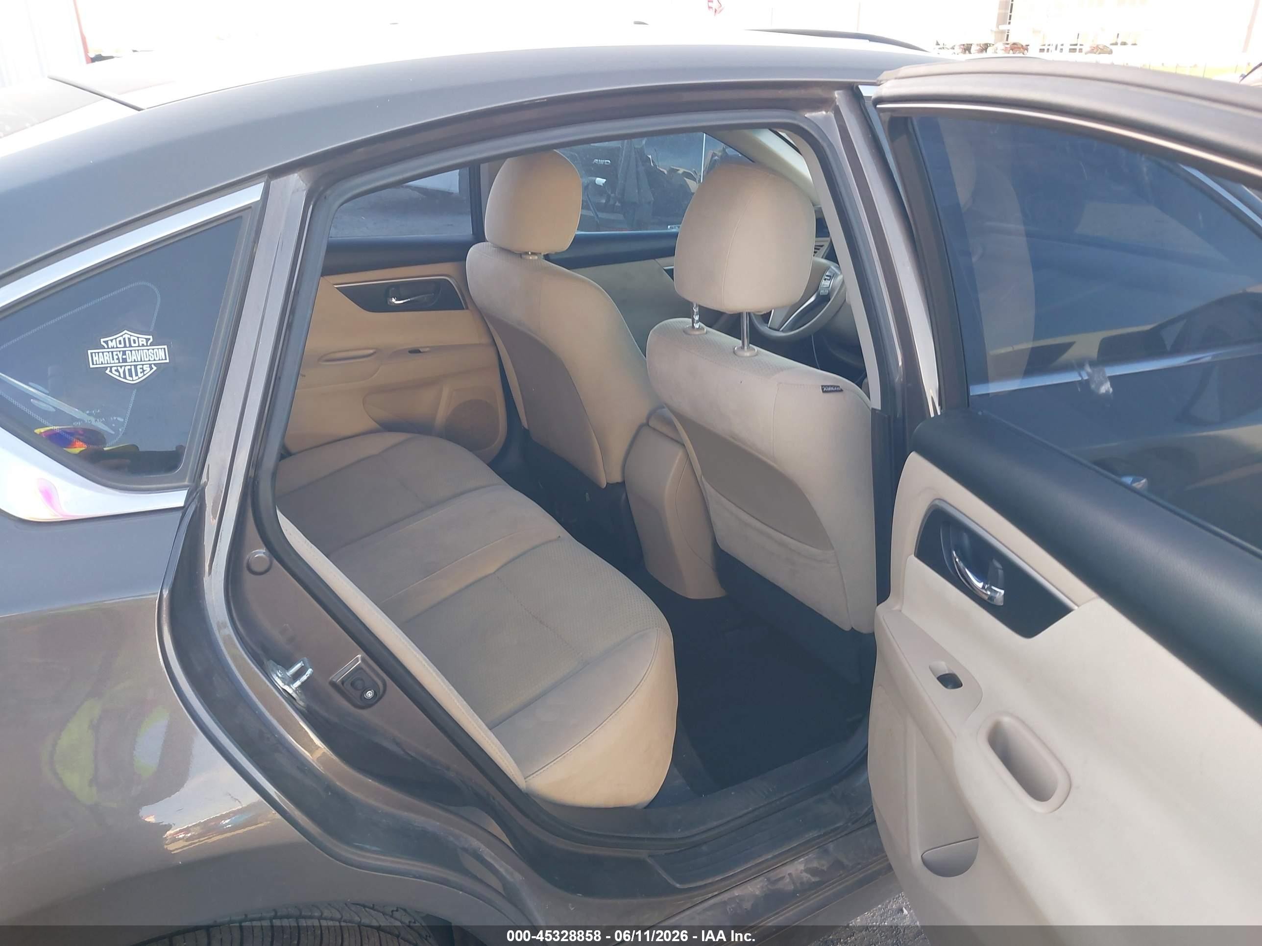 2015 Nissan Altima 2.5/2.5 S/2.5 Sl/2.5 Sv Gray vin: 1N4AL3APXFN302924