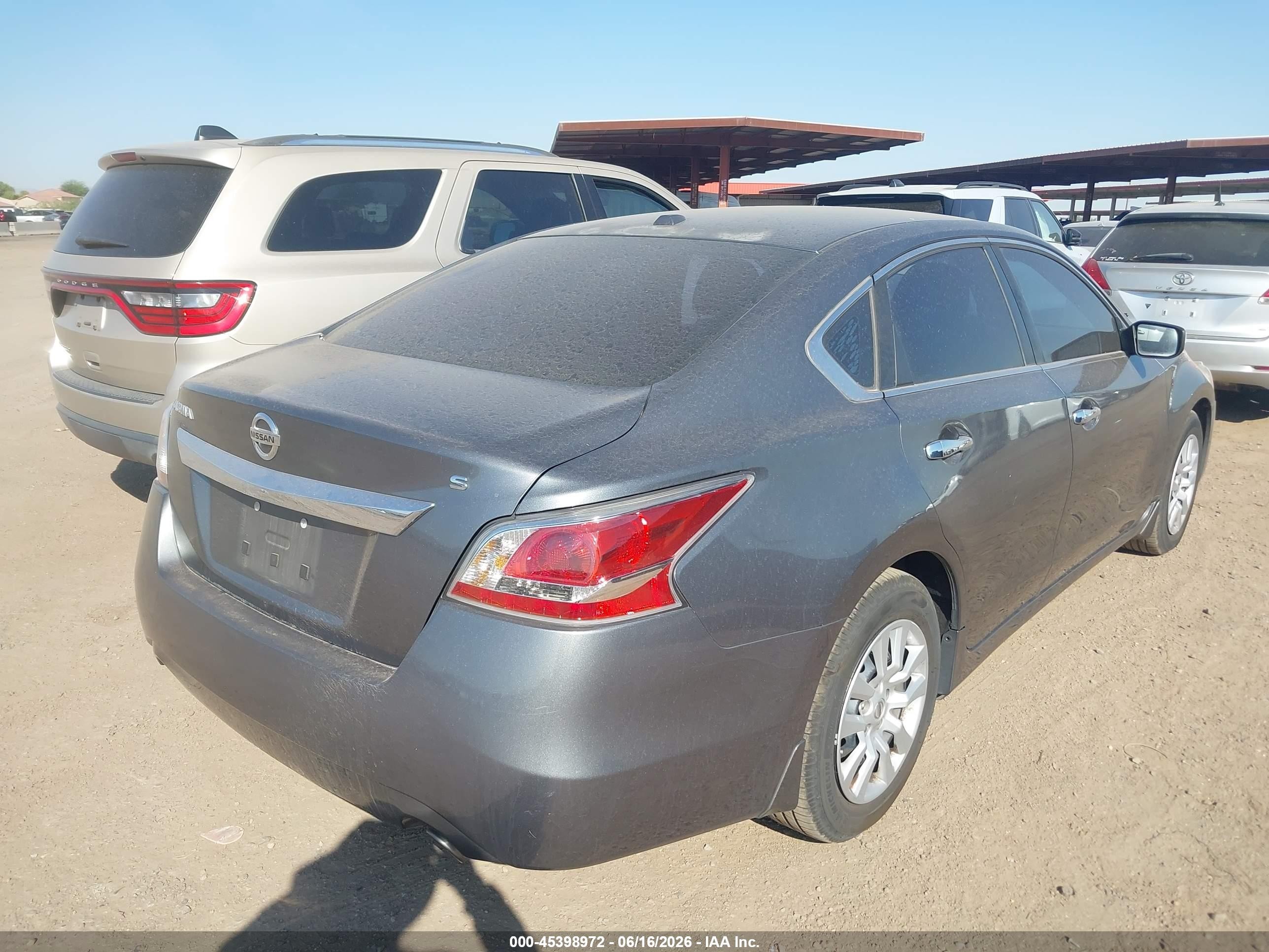 2015 Nissan Altima 2.5 S Blue vin: 1N4AL3APXFN307394