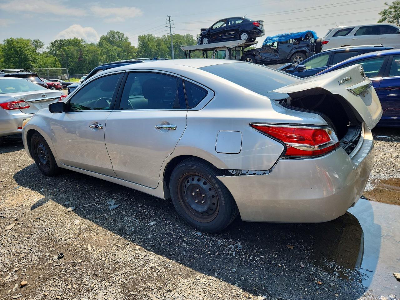 2015 Nissan Altima 2.5 Silver vin: 1N4AL3APXFN314555