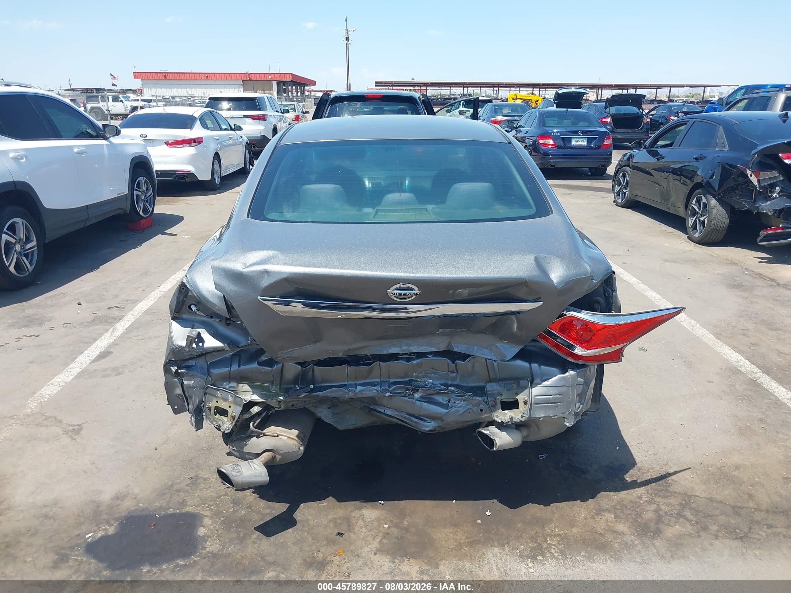 2015 Nissan Altima 2.5 S Gray vin: 1N4AL3APXFN320372