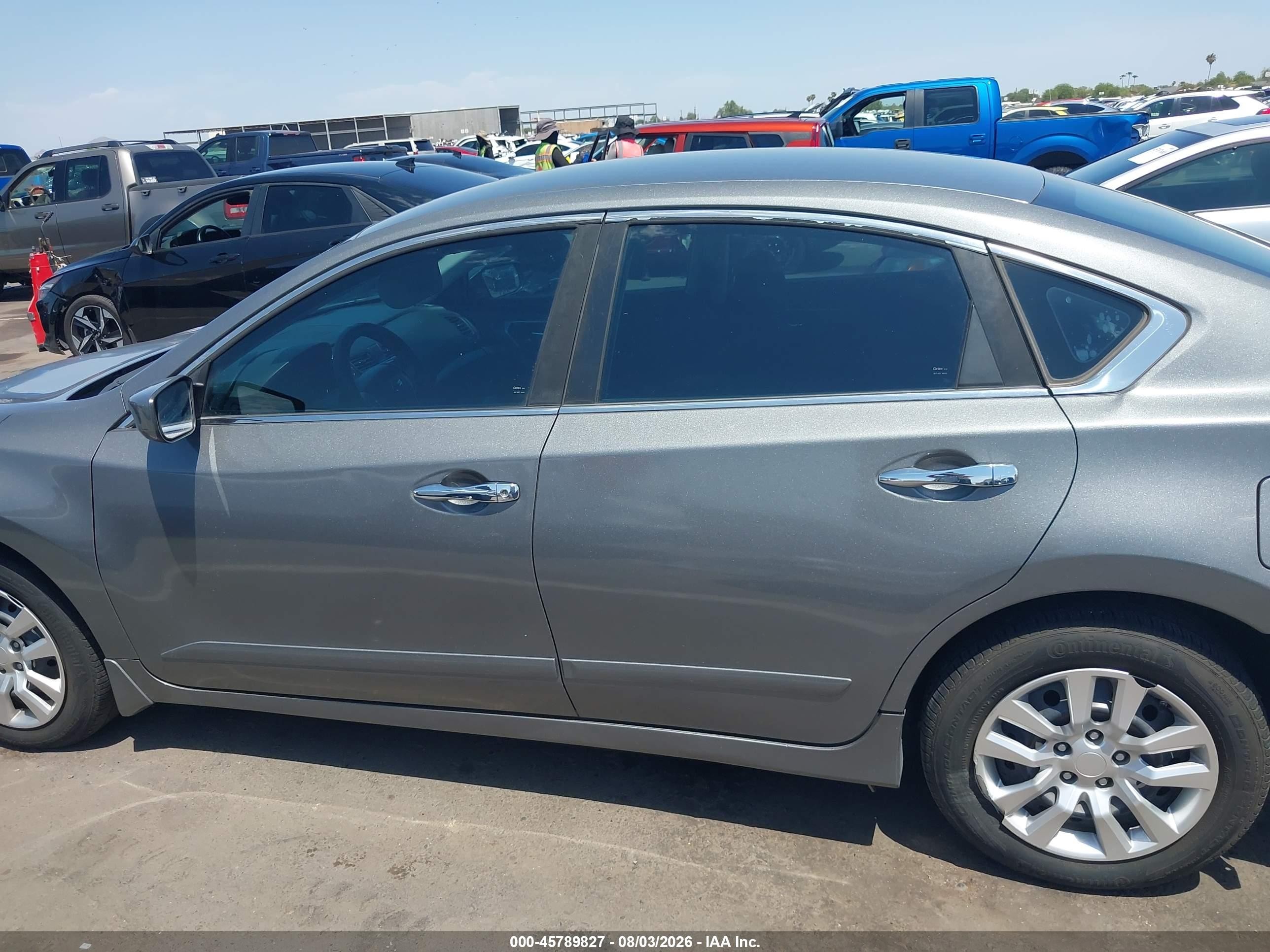 2015 Nissan Altima 2.5 S Gray vin: 1N4AL3APXFN320372