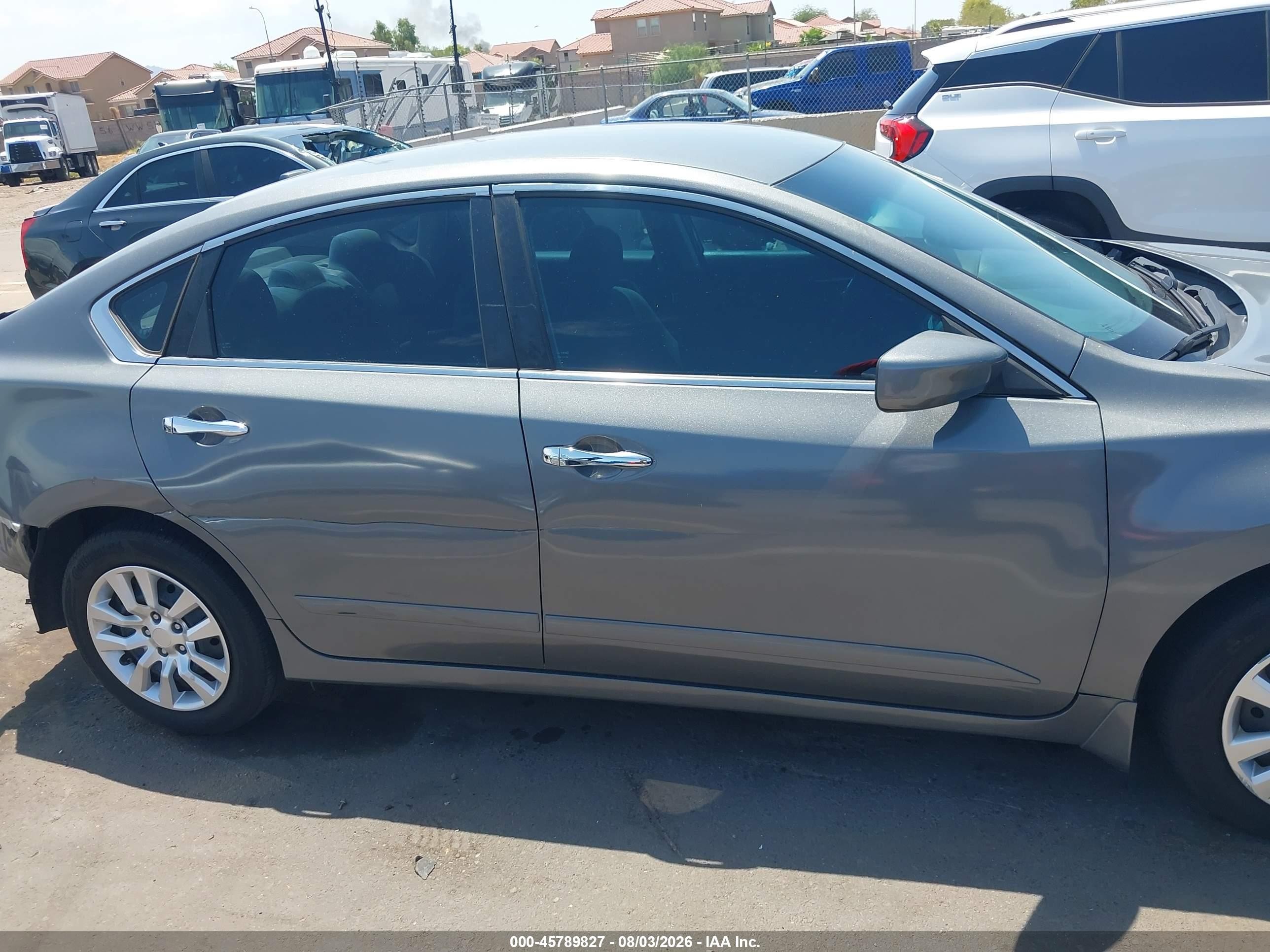 2015 Nissan Altima 2.5 S Gray vin: 1N4AL3APXFN320372
