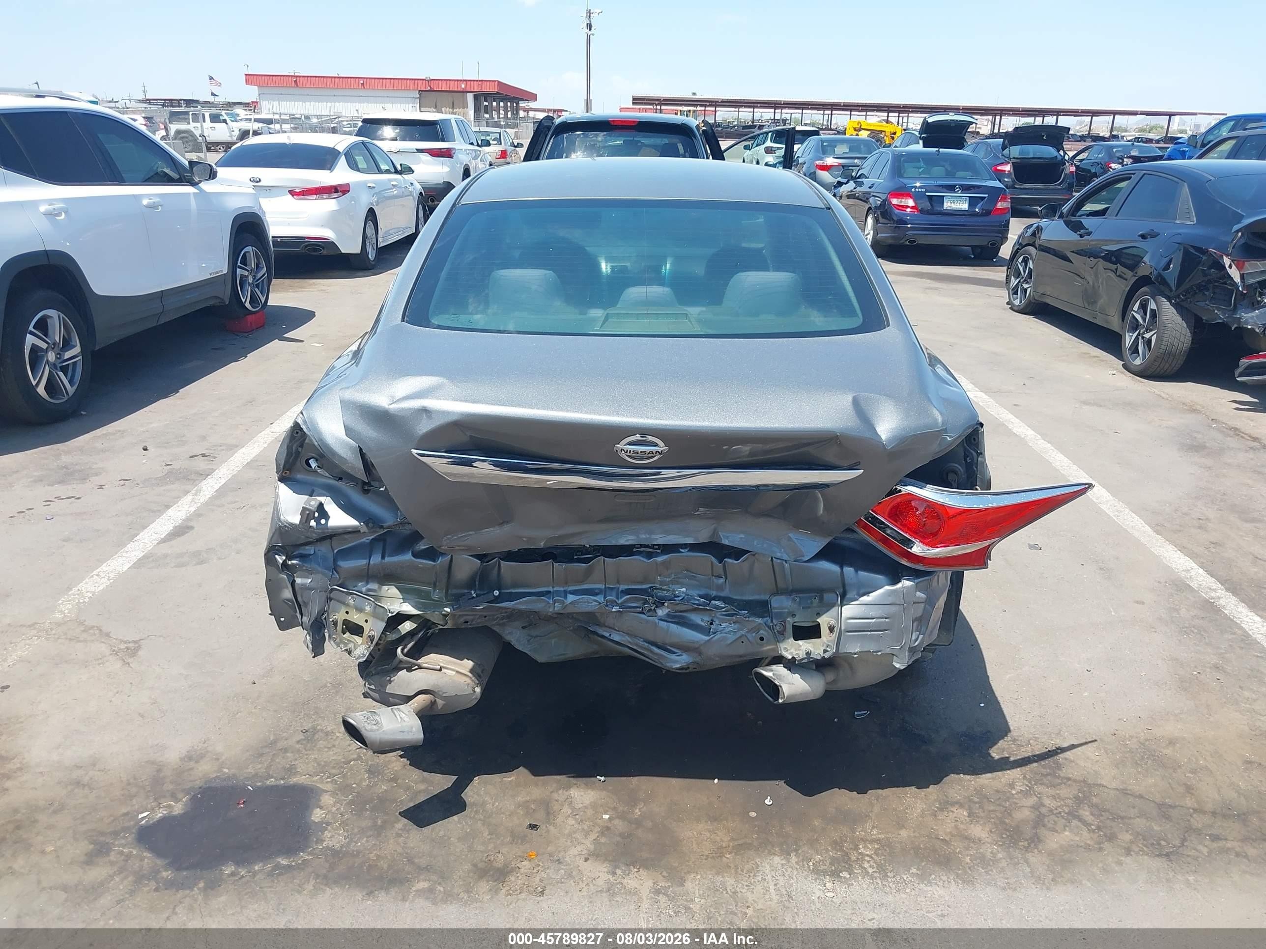 2015 Nissan Altima 2.5 S Gray vin: 1N4AL3APXFN320372