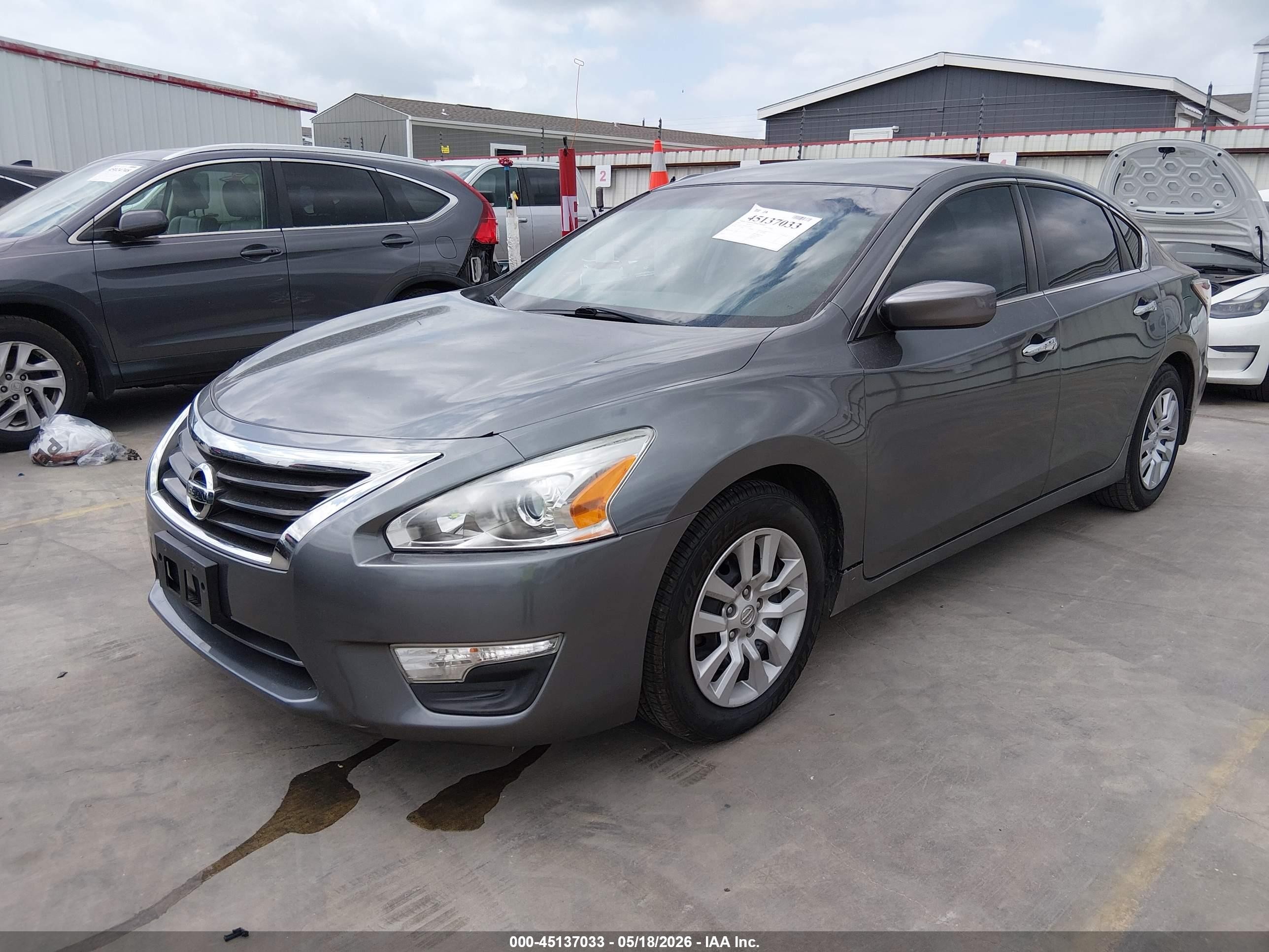 2015 Nissan Altima 2.5 S Gray vin: 1N4AL3APXFN322638
