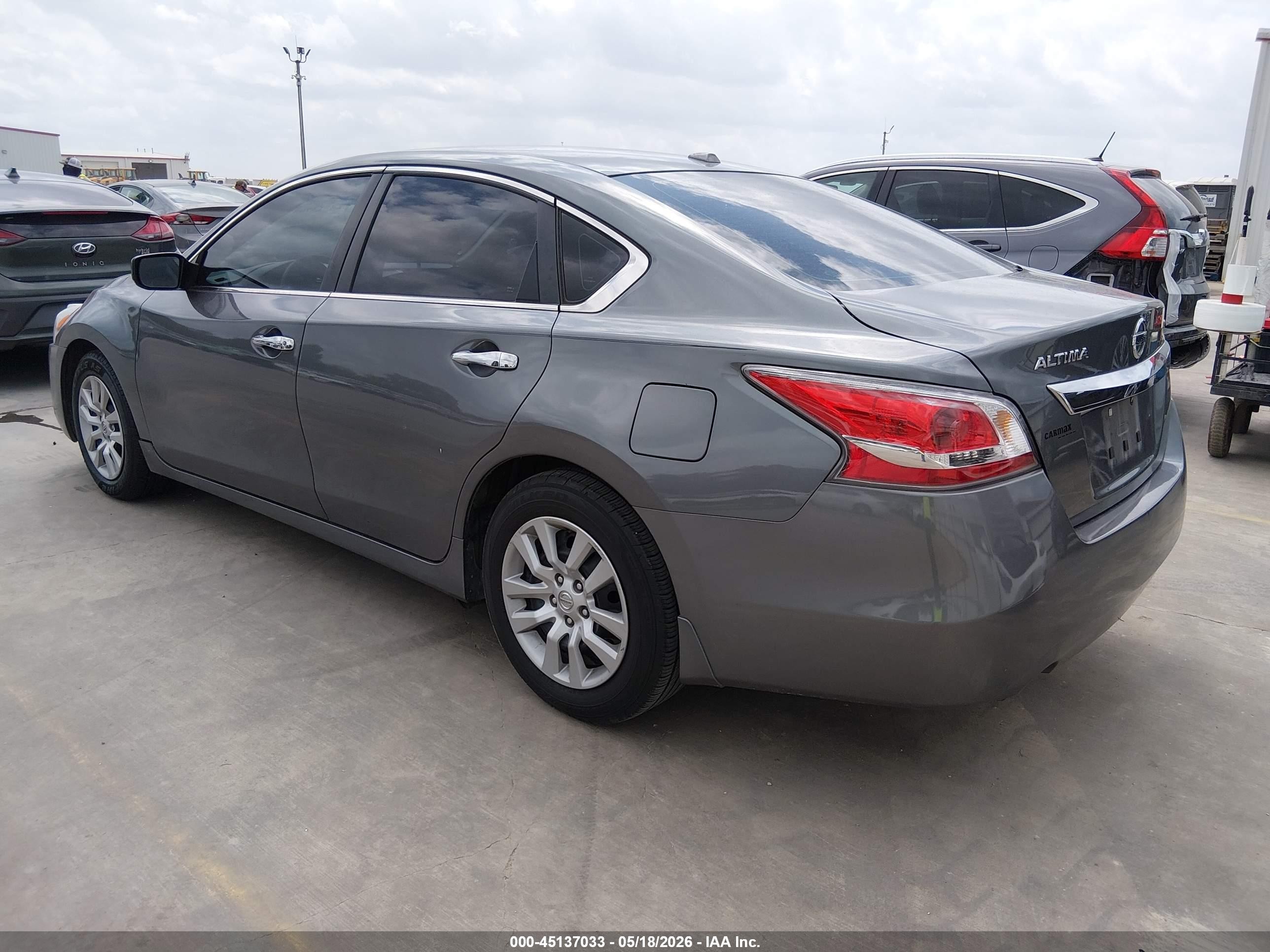 2015 Nissan Altima 2.5 S Gray vin: 1N4AL3APXFN322638