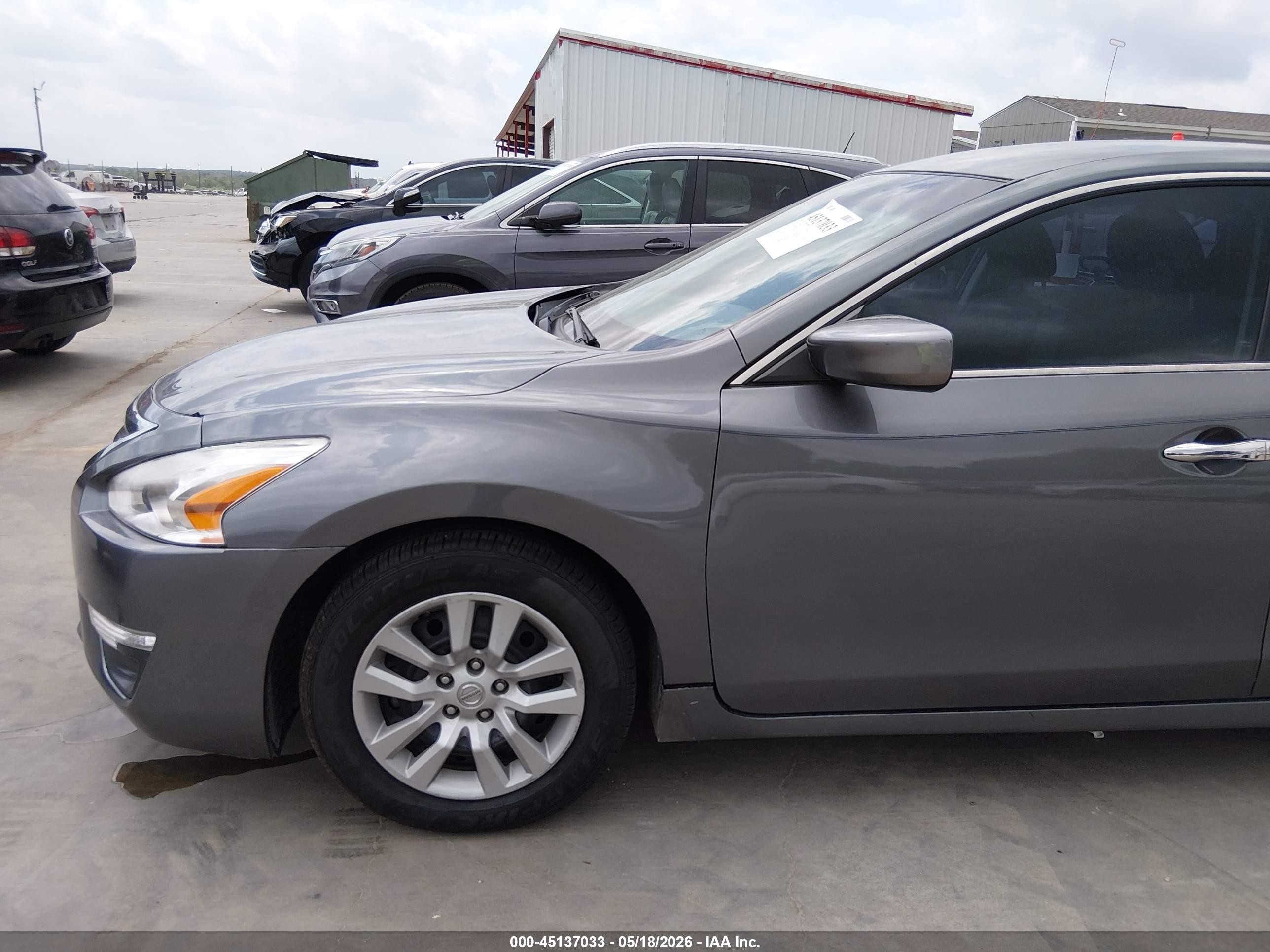 2015 Nissan Altima 2.5 S Gray vin: 1N4AL3APXFN322638