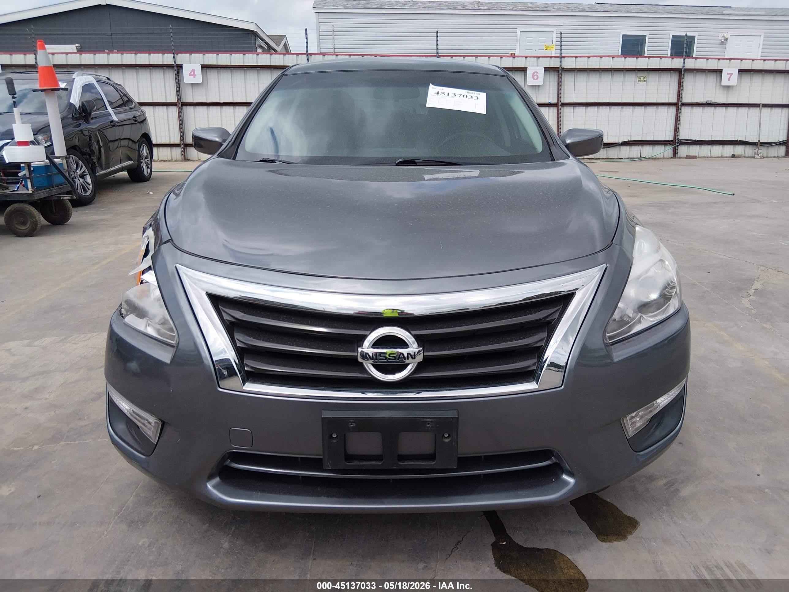 2015 Nissan Altima 2.5 S Gray vin: 1N4AL3APXFN322638