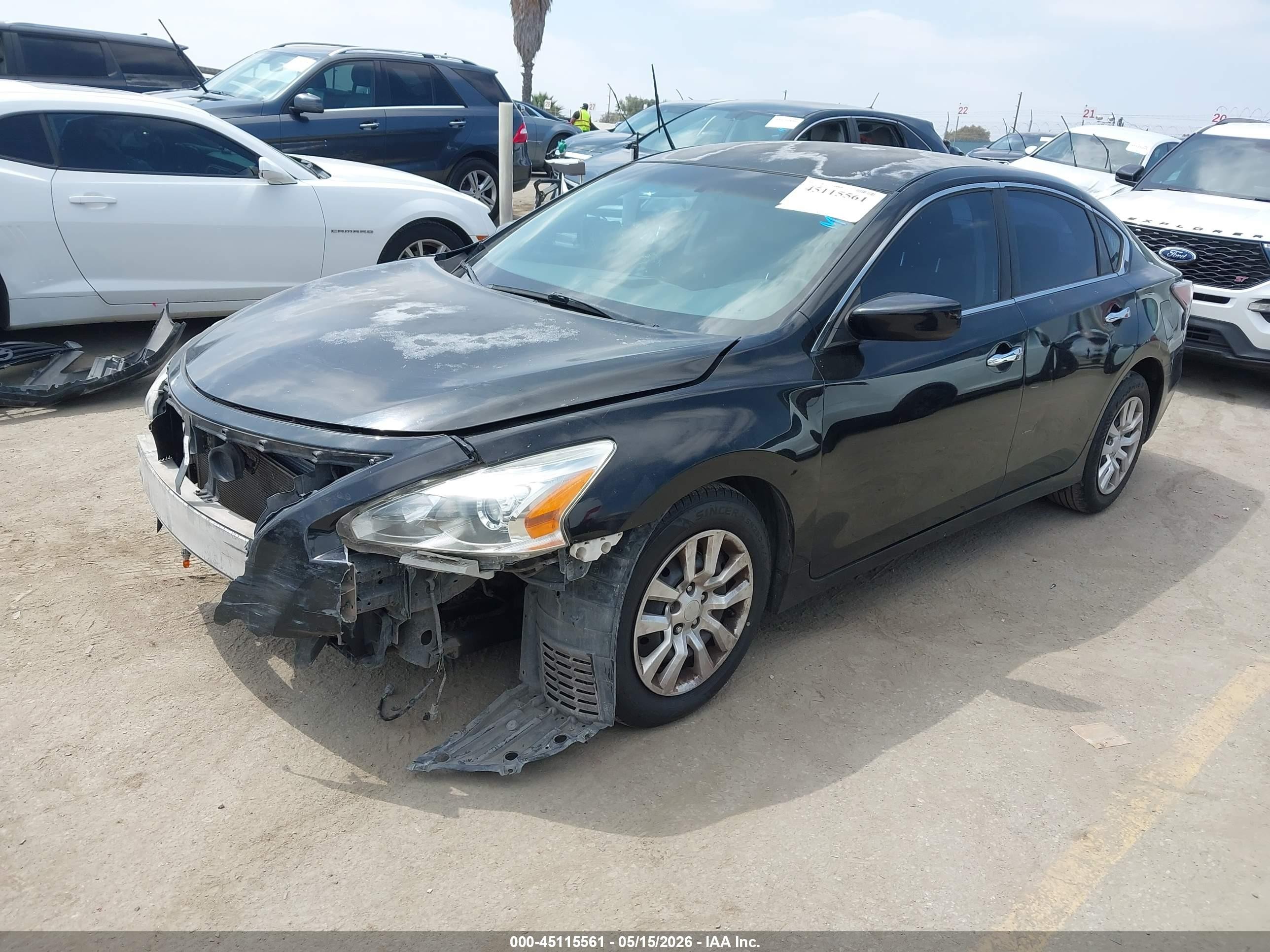 2015 Nissan Altima 2.5/2.5 S/2.5 Sl/2.5 Sv Black vin: 1N4AL3APXFN323501