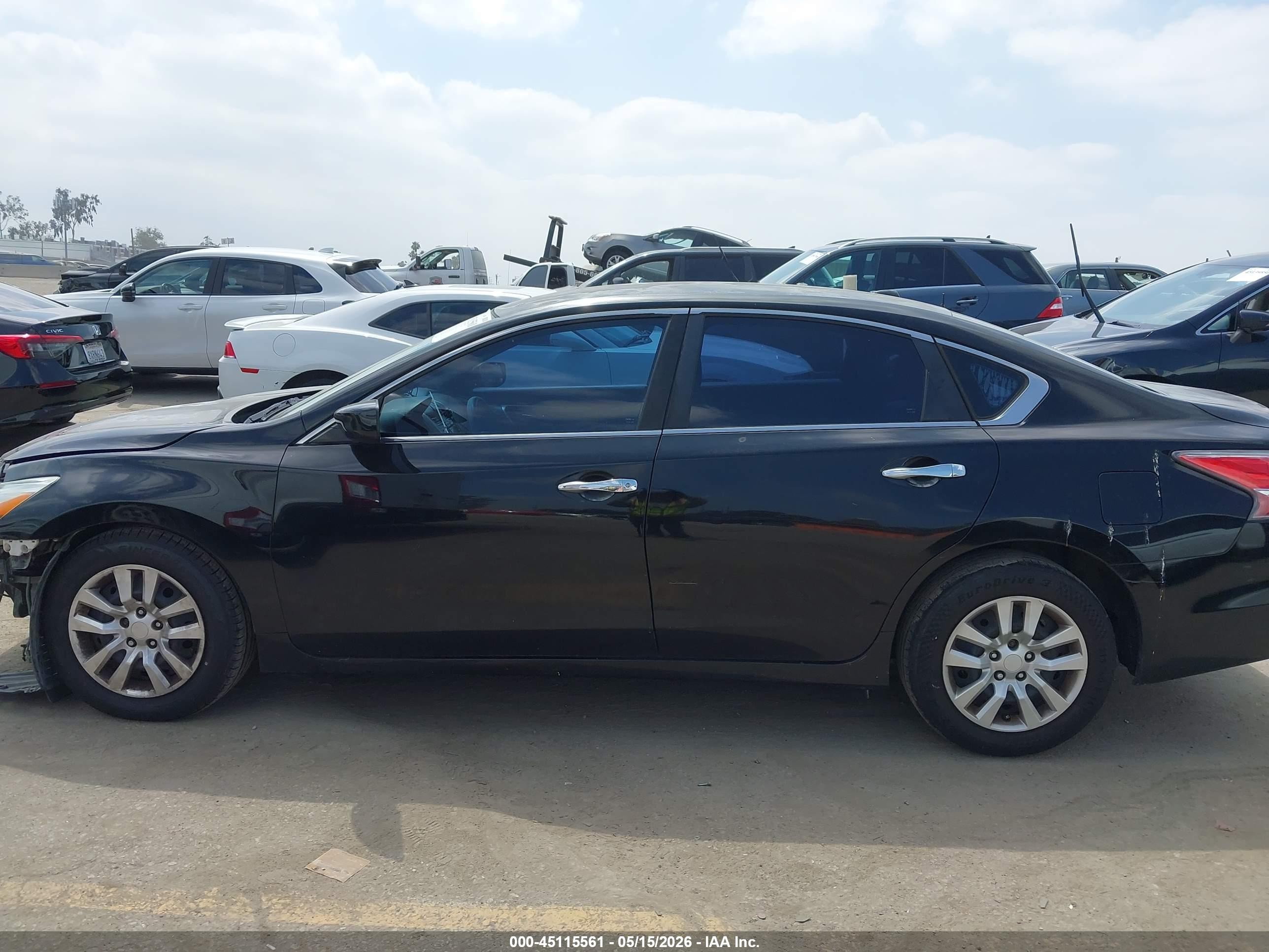 2015 Nissan Altima 2.5/2.5 S/2.5 Sl/2.5 Sv Black vin: 1N4AL3APXFN323501