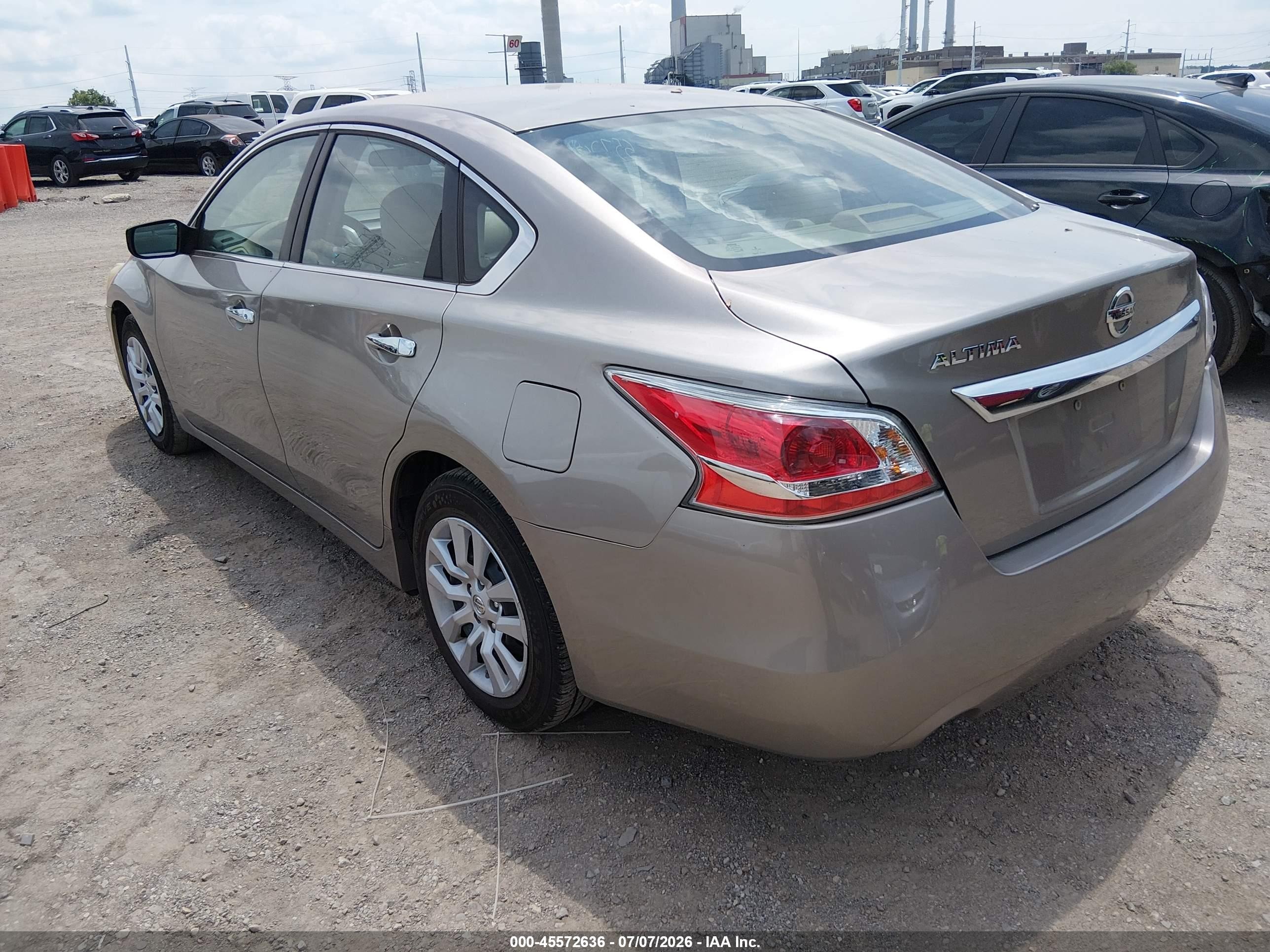 2015 Nissan Altima 2.5 S Gray vin: 1N4AL3APXFN325345