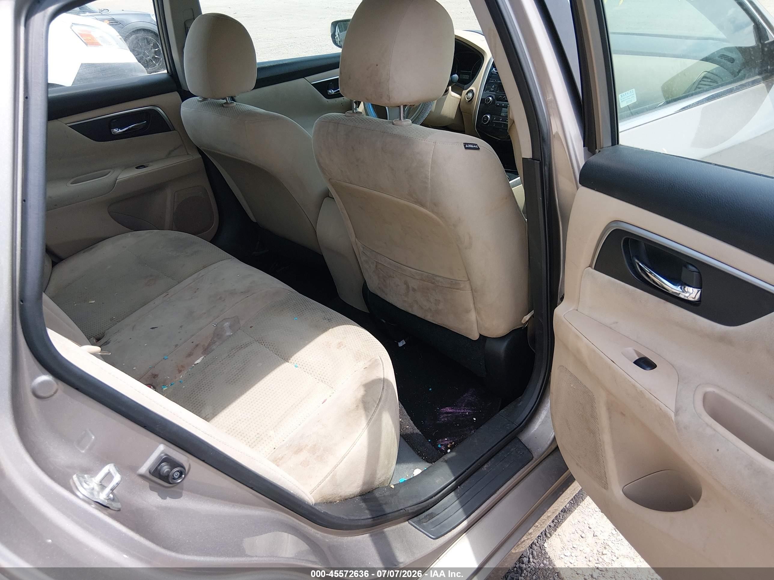 2015 Nissan Altima 2.5 S Gray vin: 1N4AL3APXFN325345