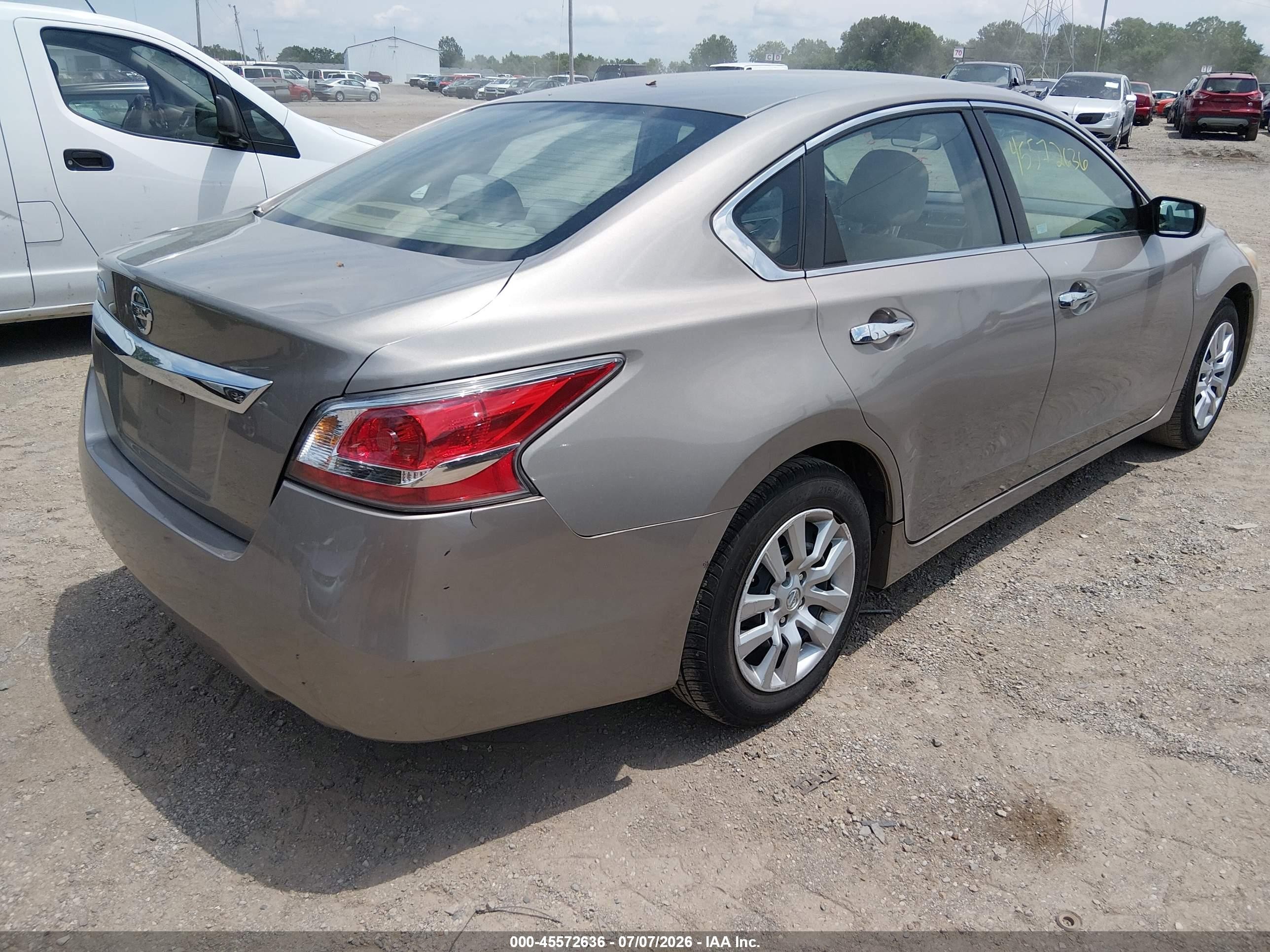 2015 Nissan Altima 2.5 S Gray vin: 1N4AL3APXFN325345