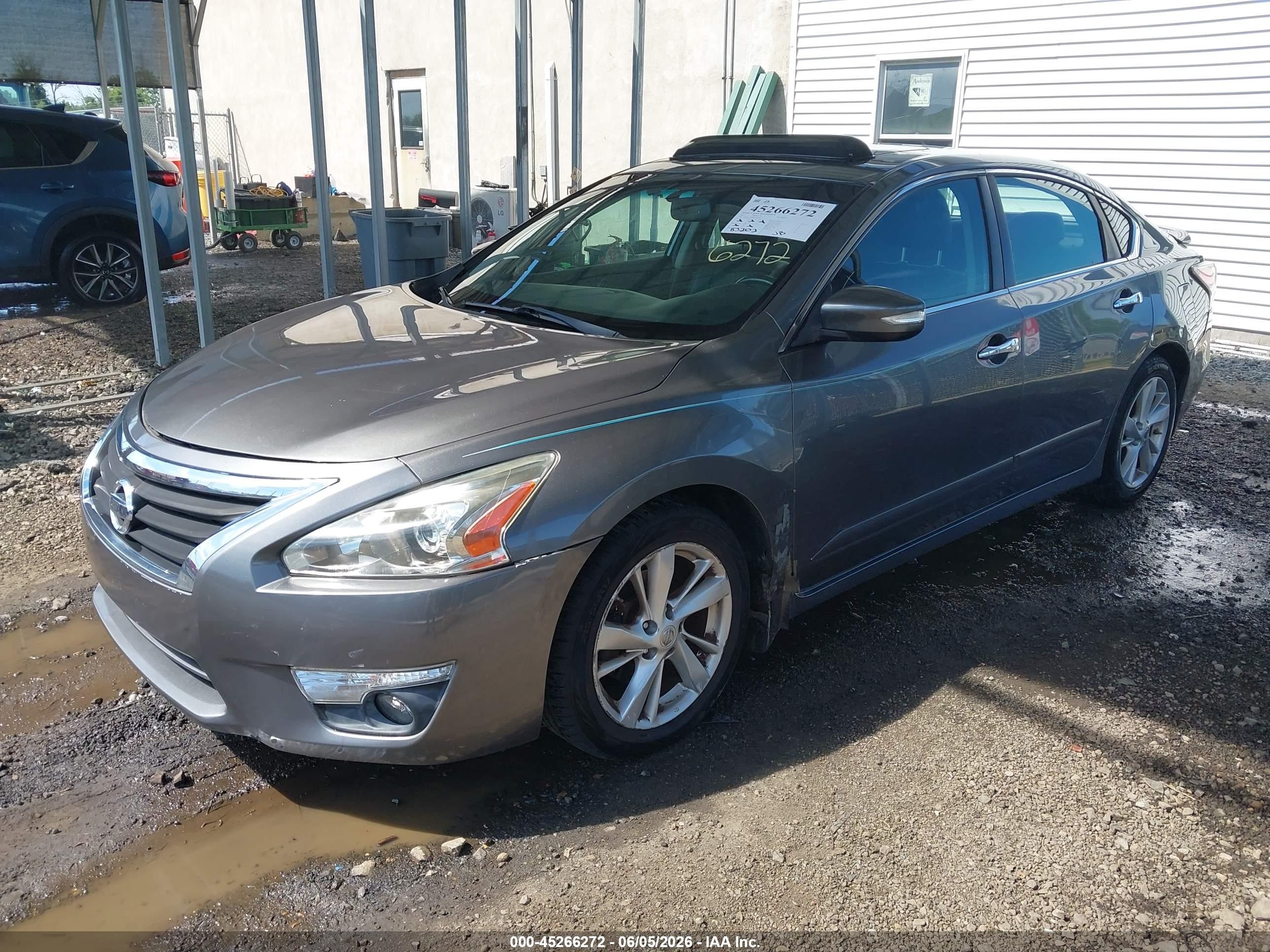 2015 Nissan Altima 2.5 Sl Gray vin: 1N4AL3APXFN340086