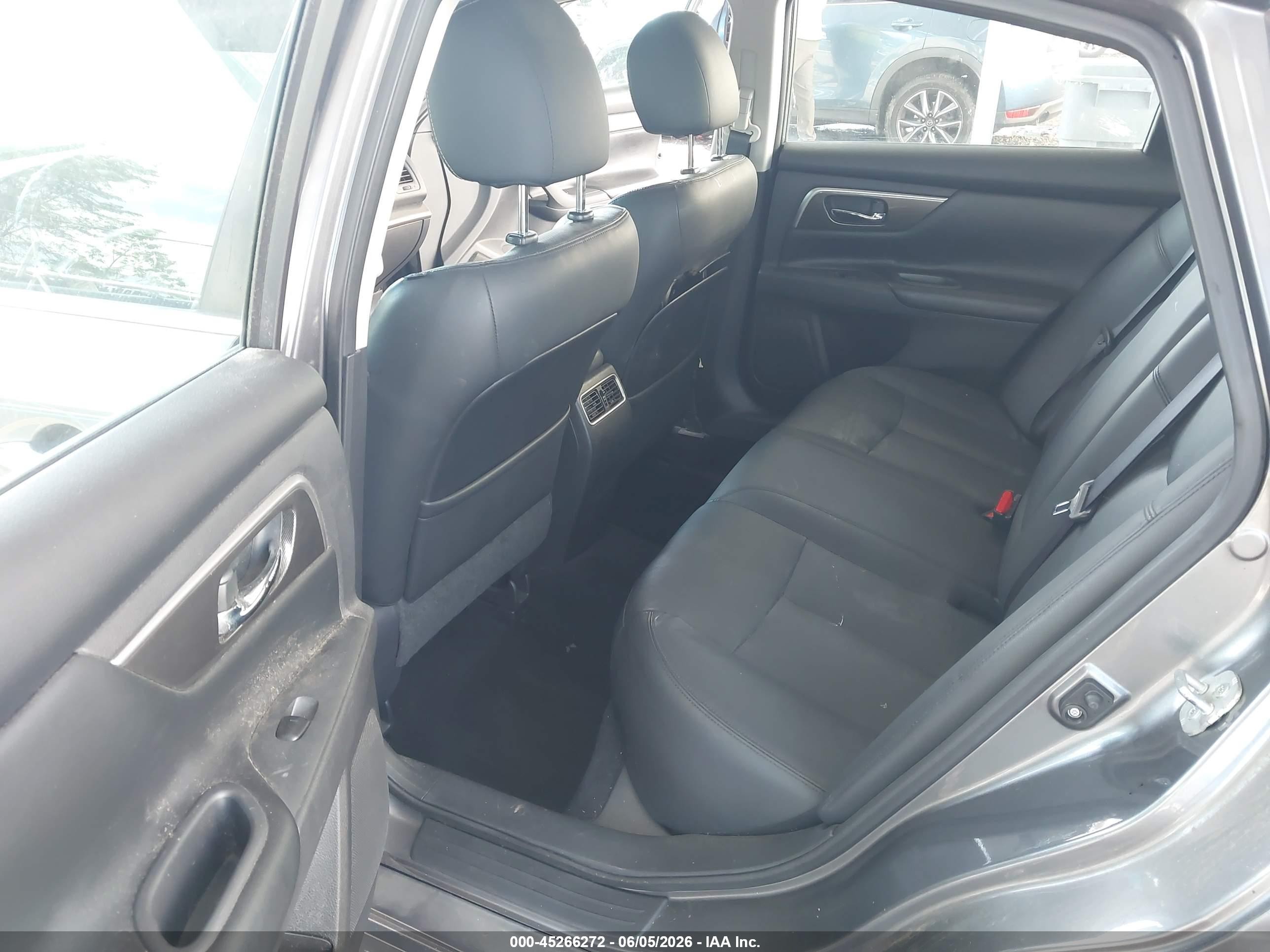 2015 Nissan Altima 2.5 Sl Gray vin: 1N4AL3APXFN340086