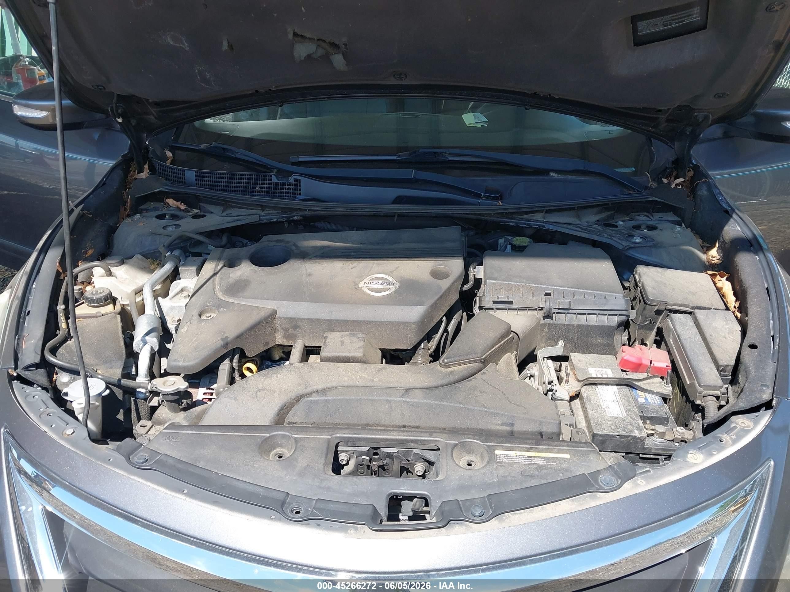 2015 Nissan Altima 2.5 Sl Gray vin: 1N4AL3APXFN340086