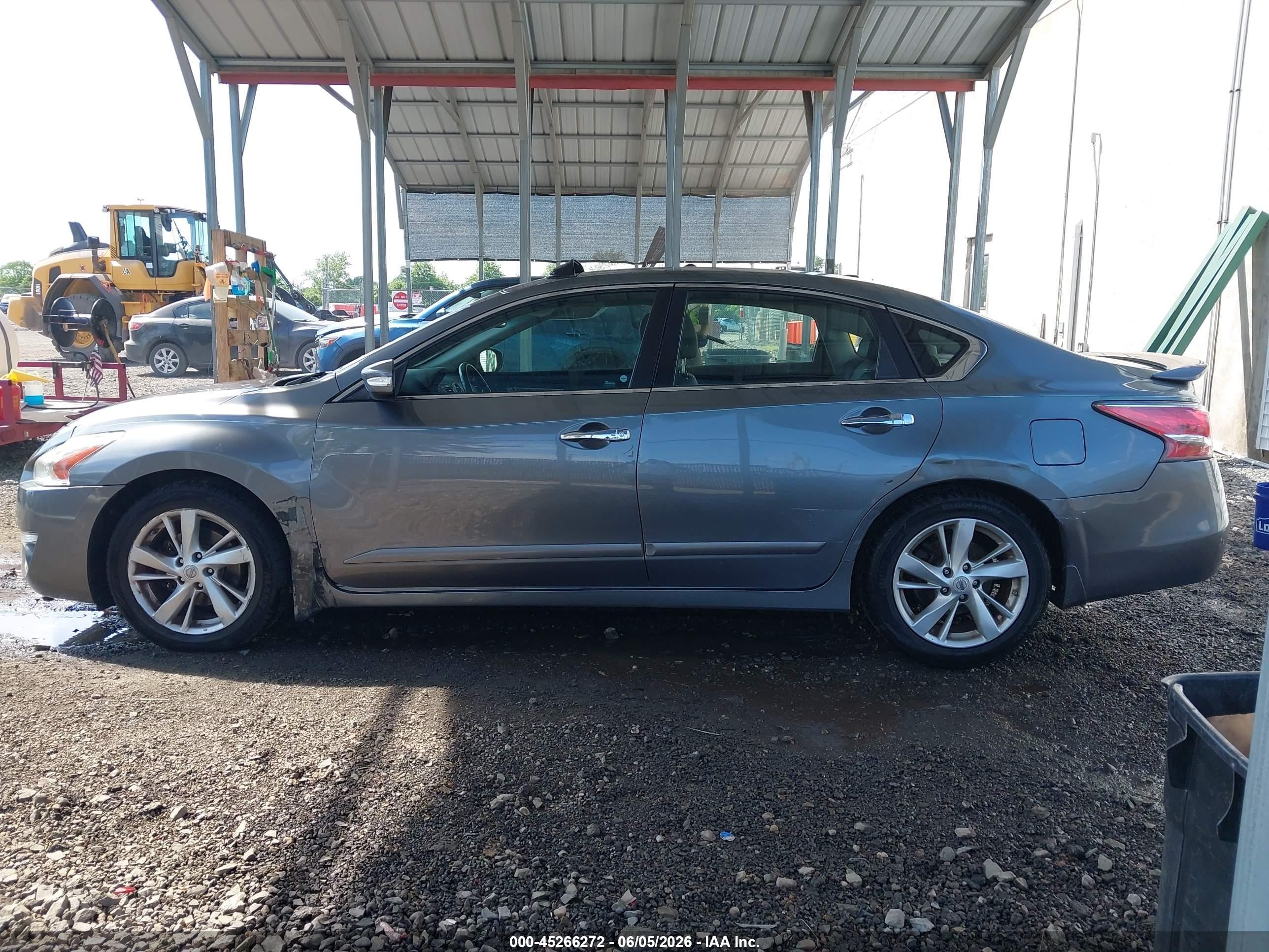 2015 Nissan Altima 2.5 Sl Gray vin: 1N4AL3APXFN340086