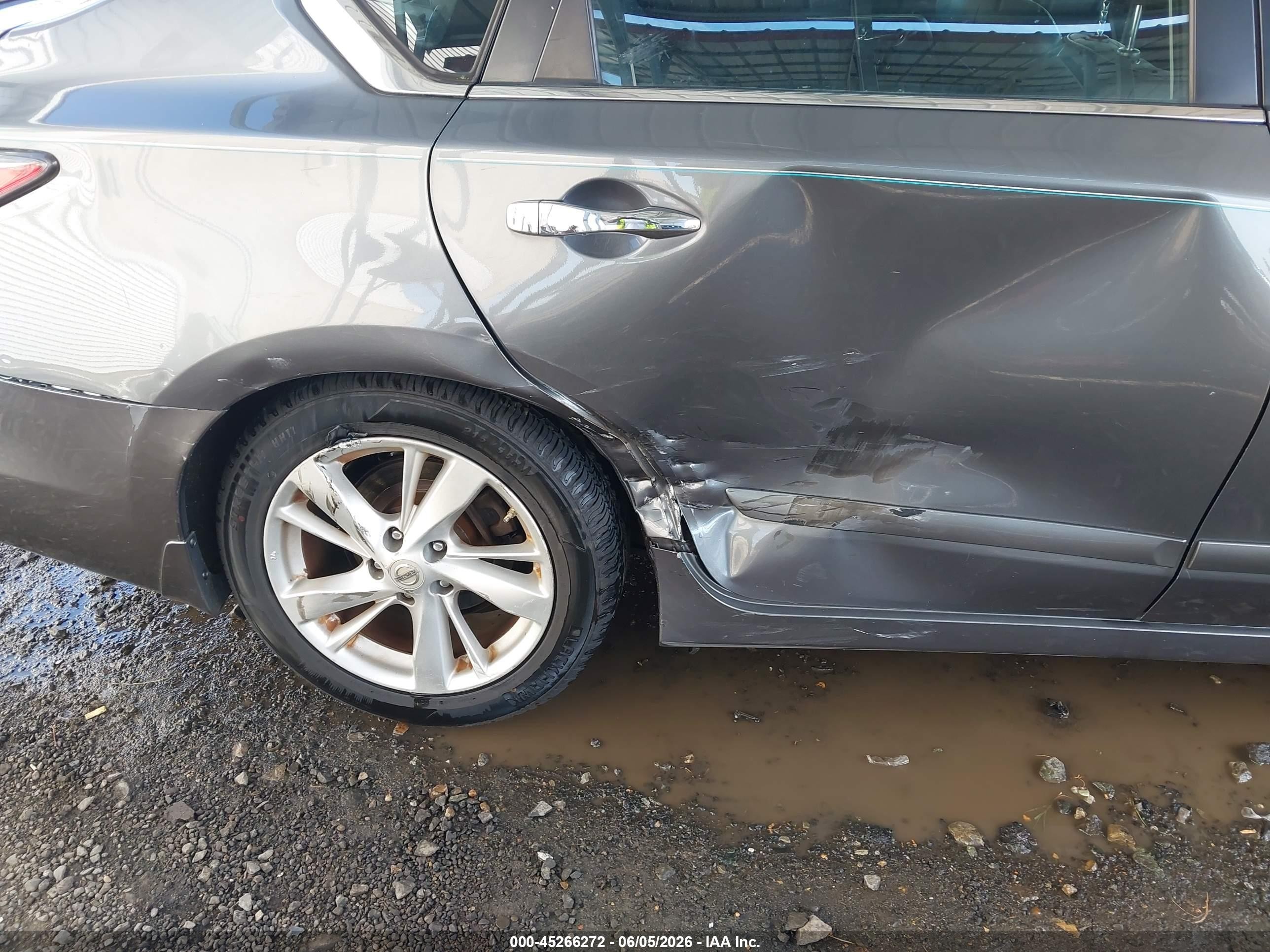 2015 Nissan Altima 2.5 Sl Gray vin: 1N4AL3APXFN340086