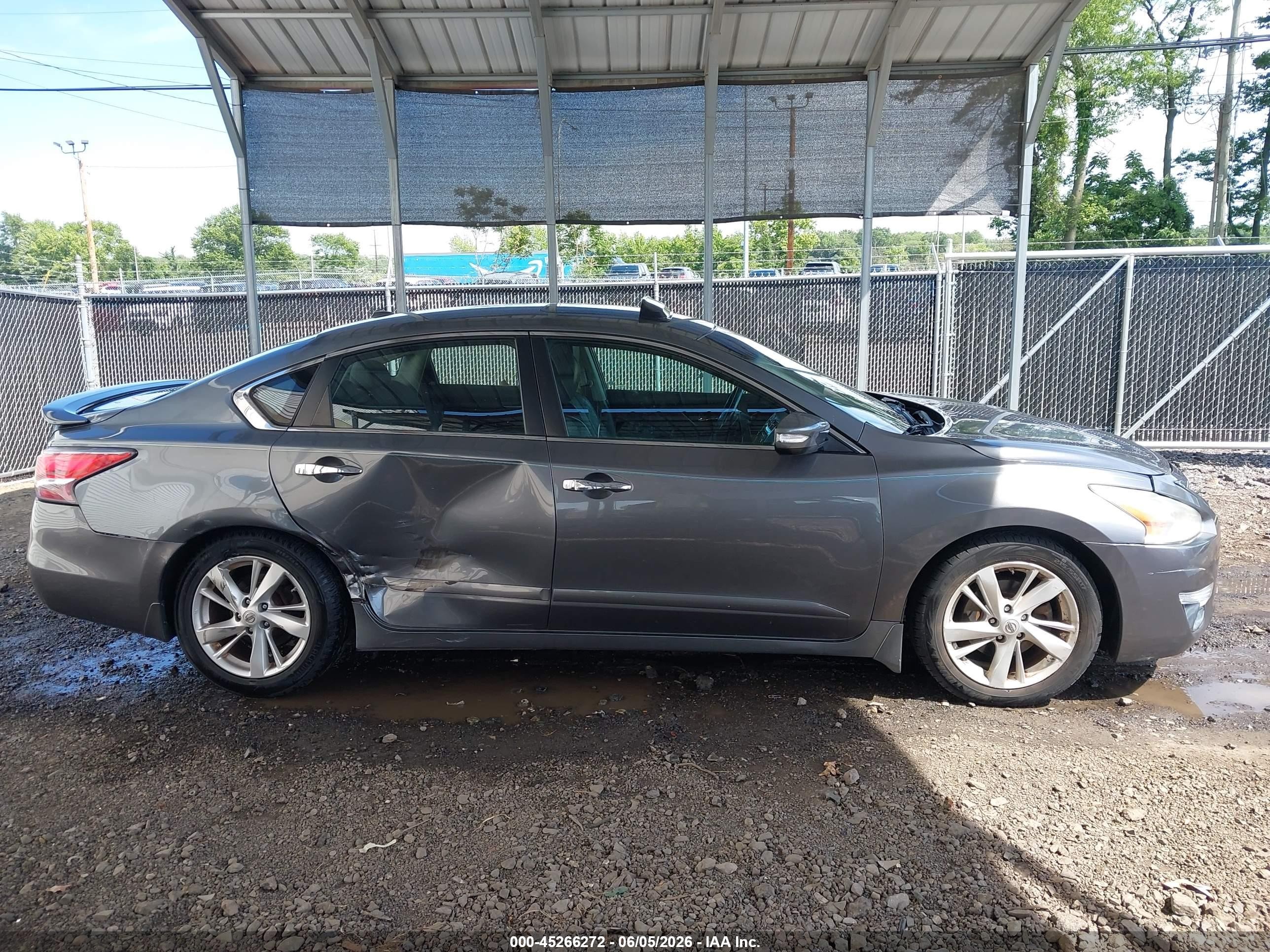 2015 Nissan Altima 2.5 Sl Gray vin: 1N4AL3APXFN340086