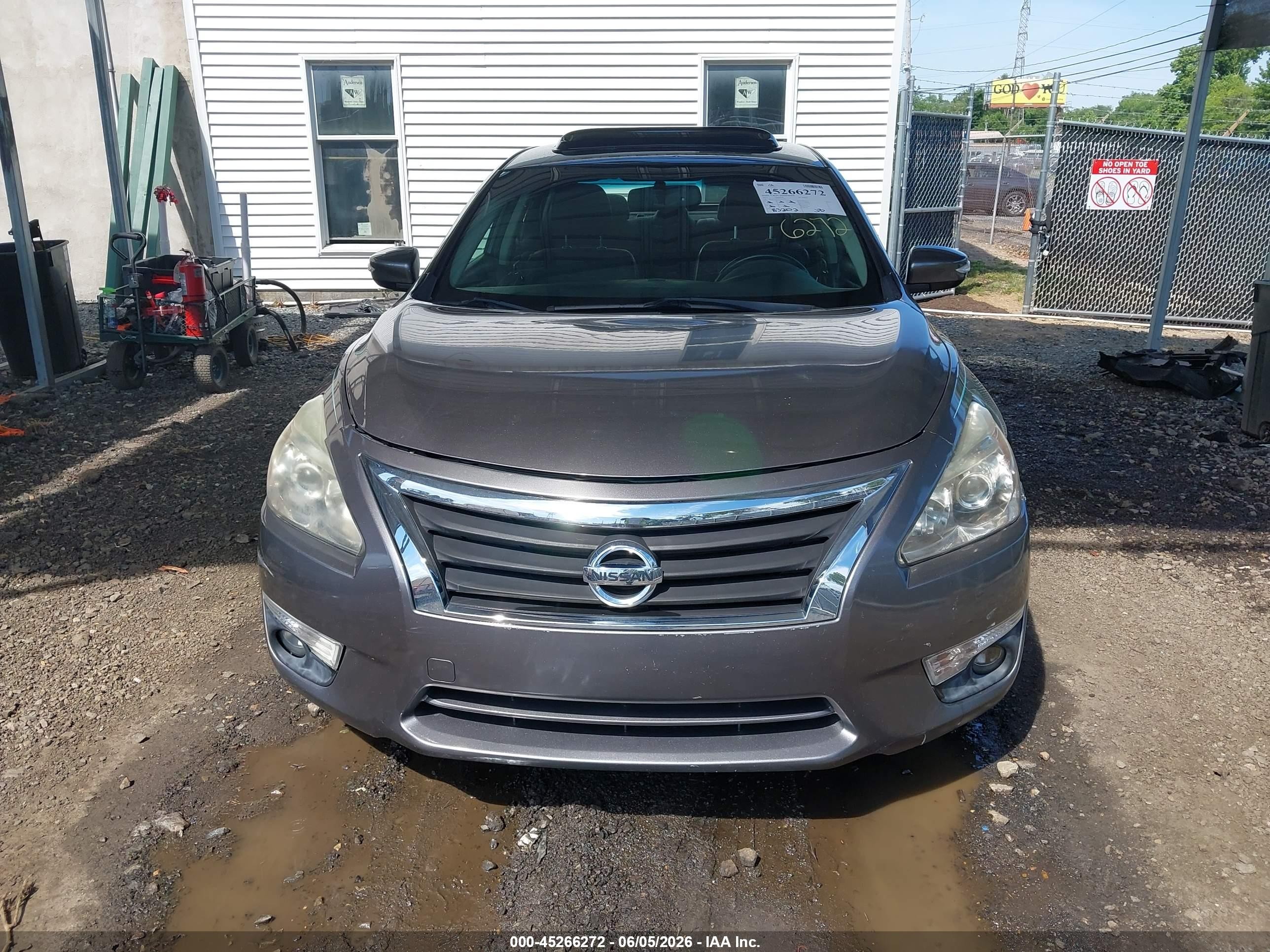 2015 Nissan Altima 2.5 Sl Gray vin: 1N4AL3APXFN340086