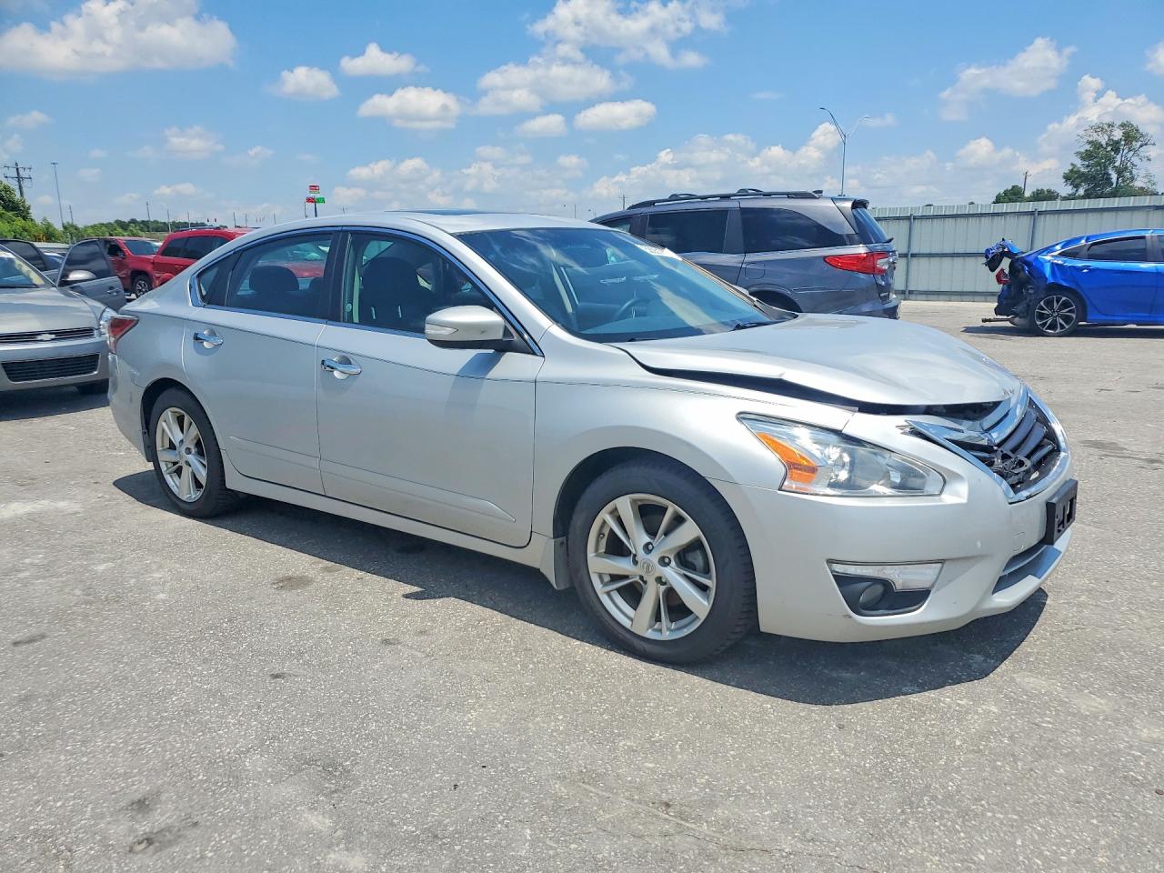 2015 Nissan Altima 2.5 Sl Silver vin: 1N4AL3APXFN344851