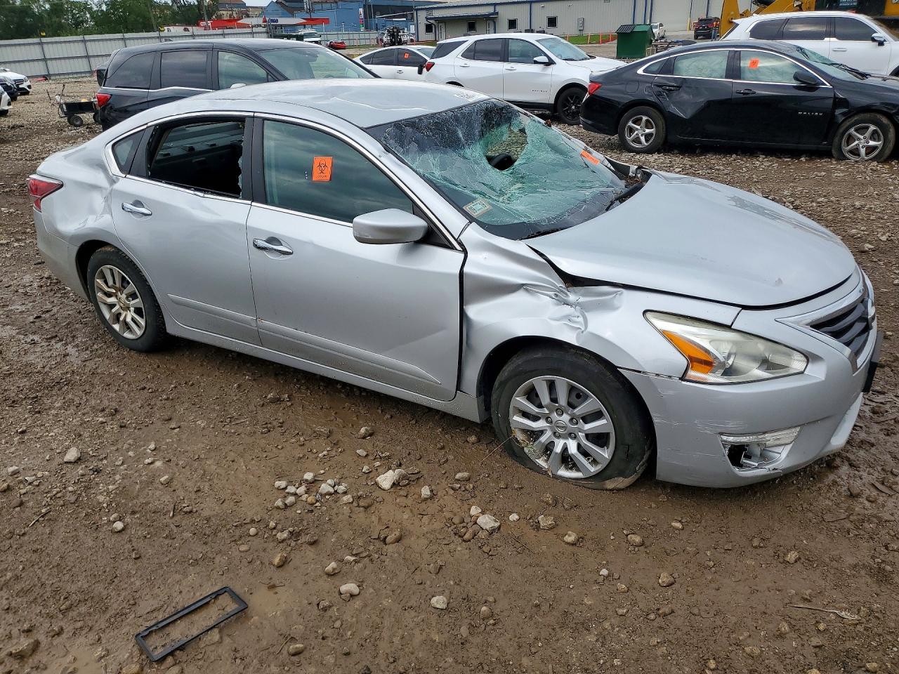 2015 Nissan Altima 2.5 S Серебряный vin: 1N4AL3APXFN346048