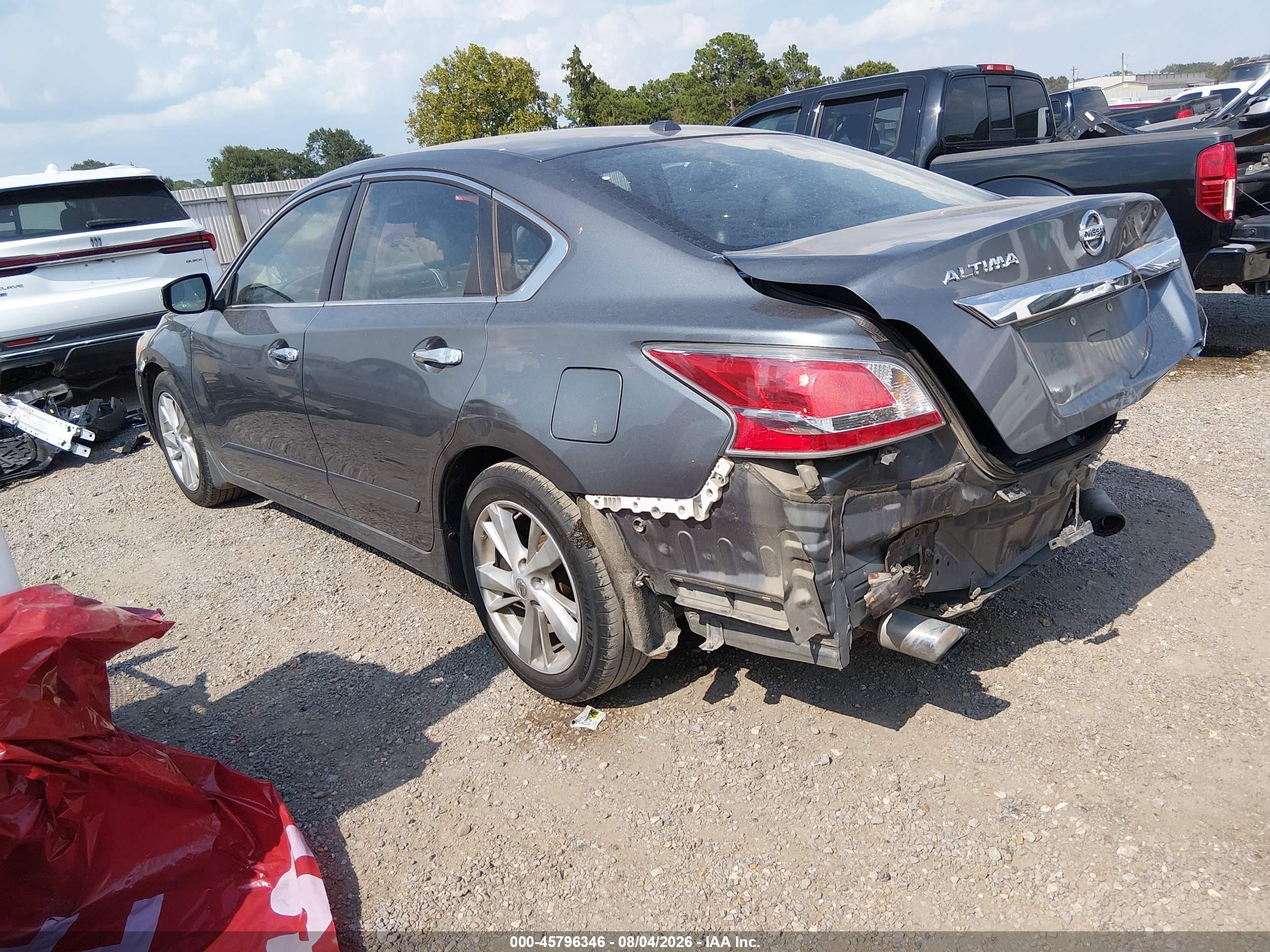 2015 Nissan Altima 2.5 Sl Gray vin: 1N4AL3APXFN359222