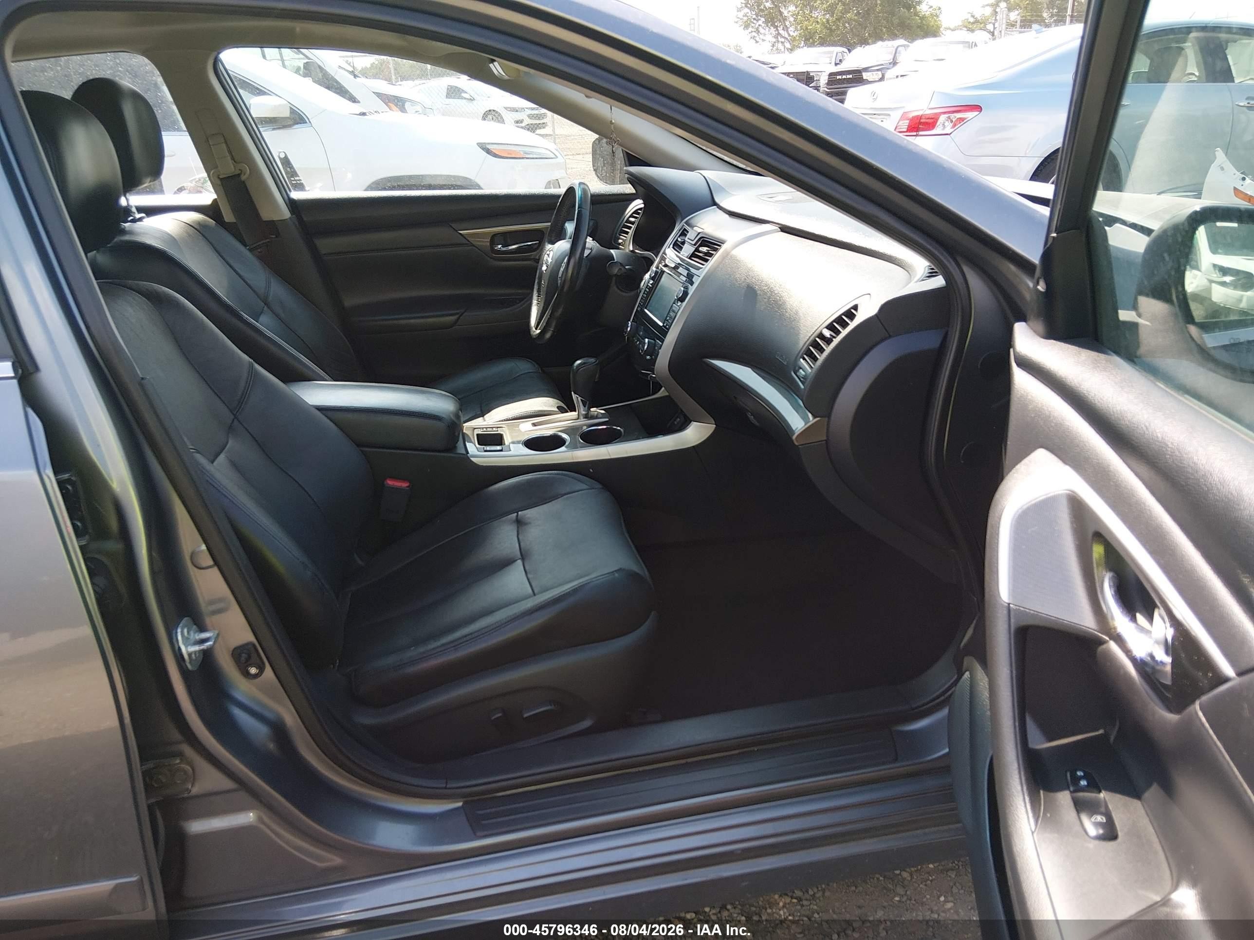 2015 Nissan Altima 2.5 Sl Gray vin: 1N4AL3APXFN359222
