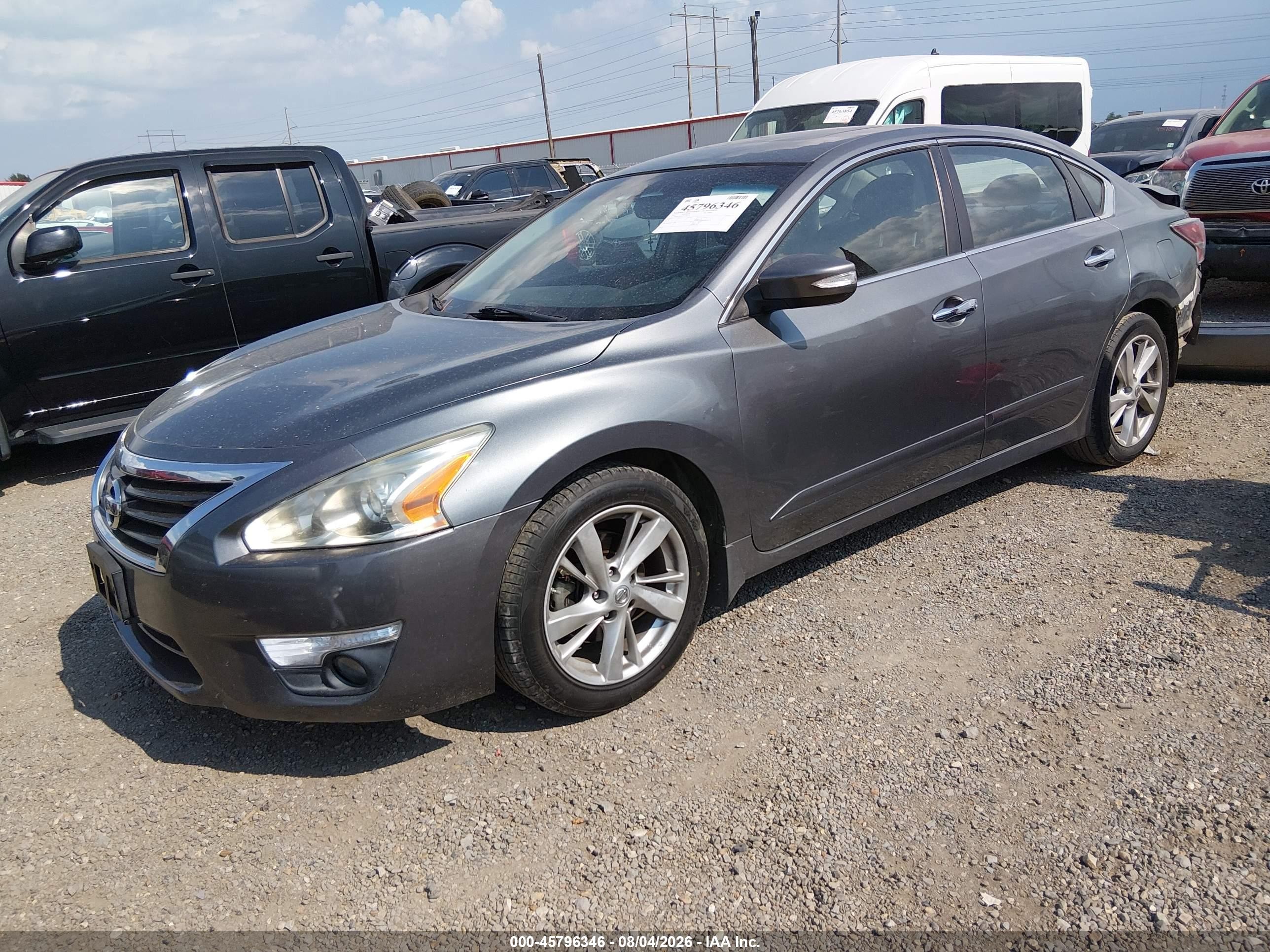 2015 Nissan Altima 2.5 Sl Gray vin: 1N4AL3APXFN359222
