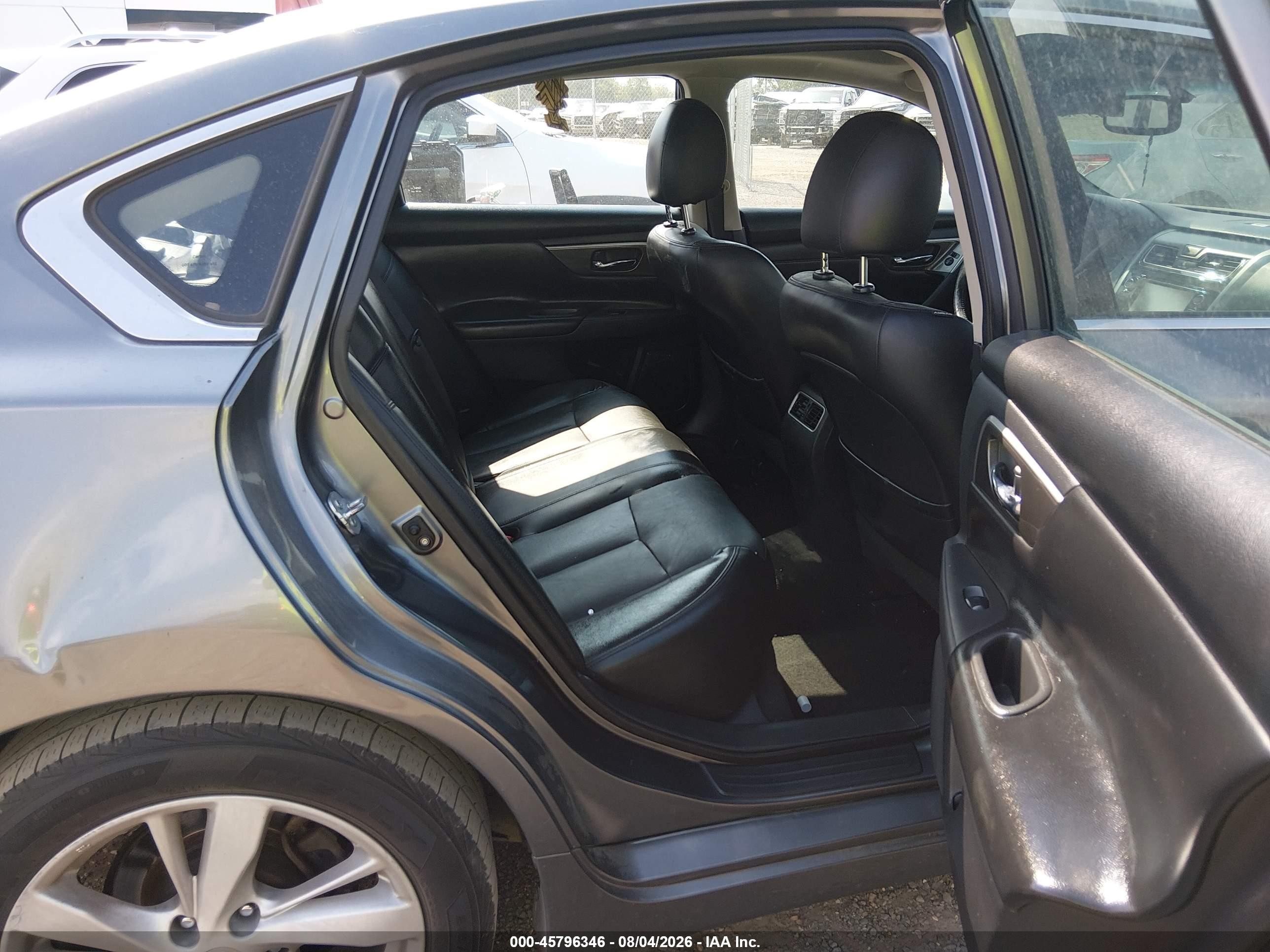 2015 Nissan Altima 2.5 Sl Gray vin: 1N4AL3APXFN359222