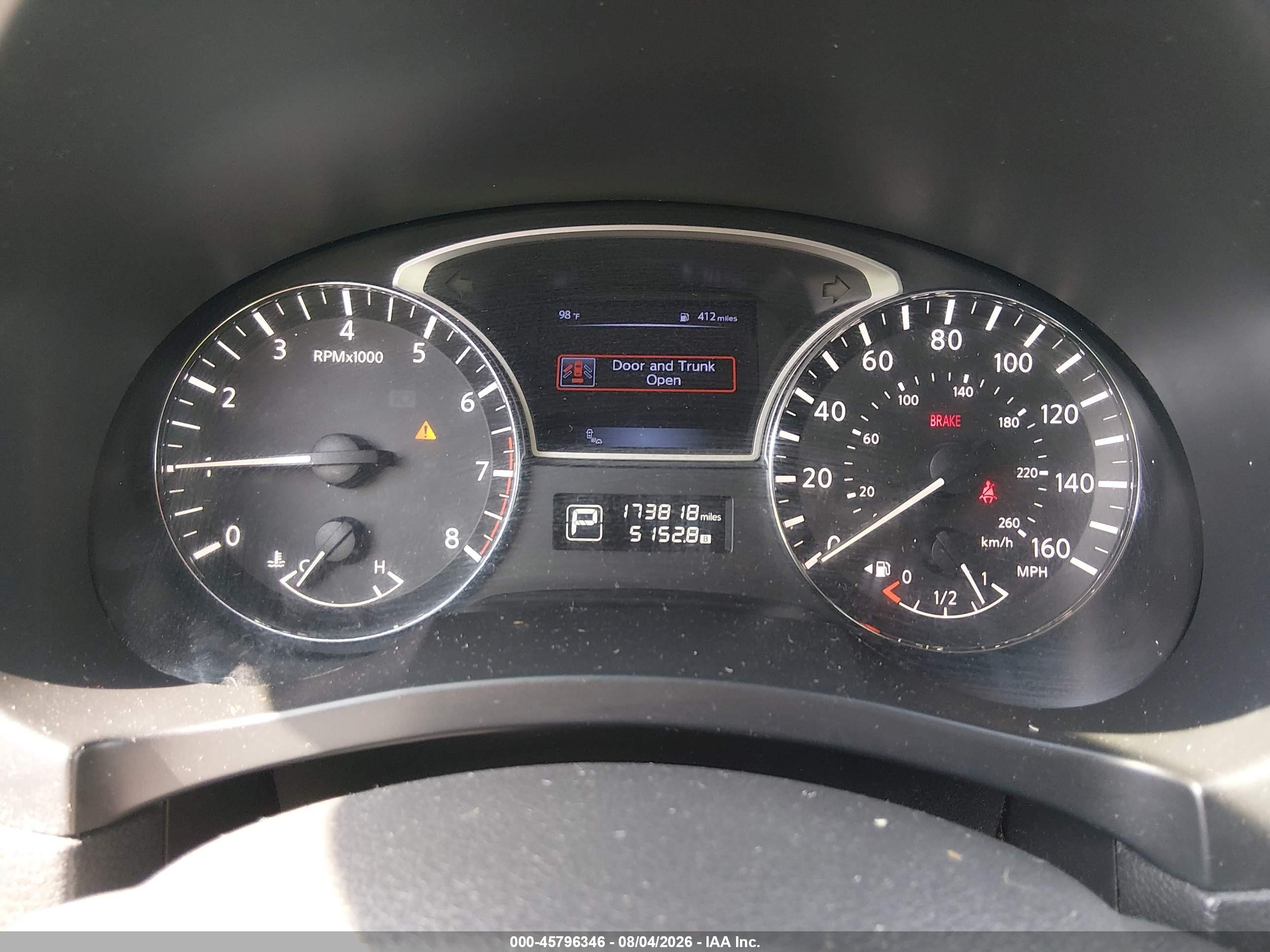 2015 Nissan Altima 2.5 Sl Gray vin: 1N4AL3APXFN359222