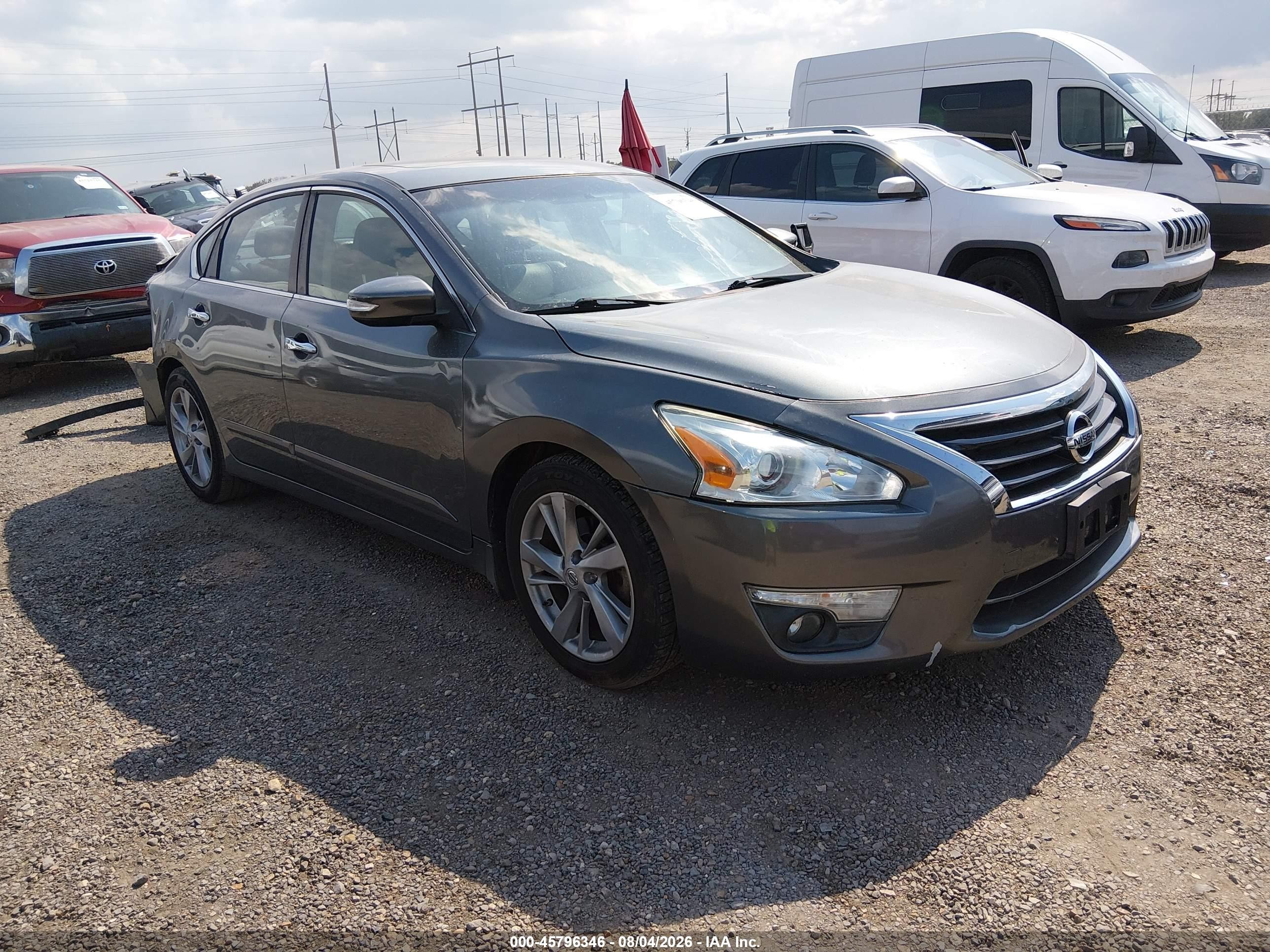 2015 Nissan Altima 2.5 Sl Серый vin: 1N4AL3APXFN359222