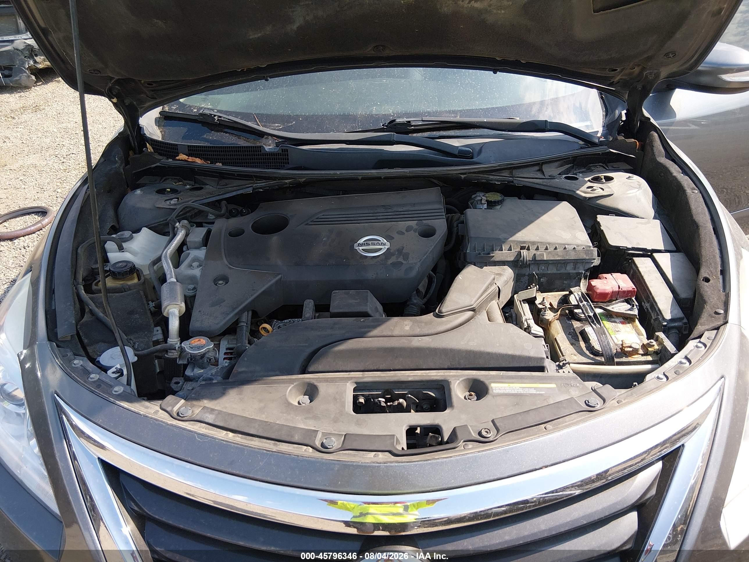 2015 Nissan Altima 2.5 Sl Gray vin: 1N4AL3APXFN359222