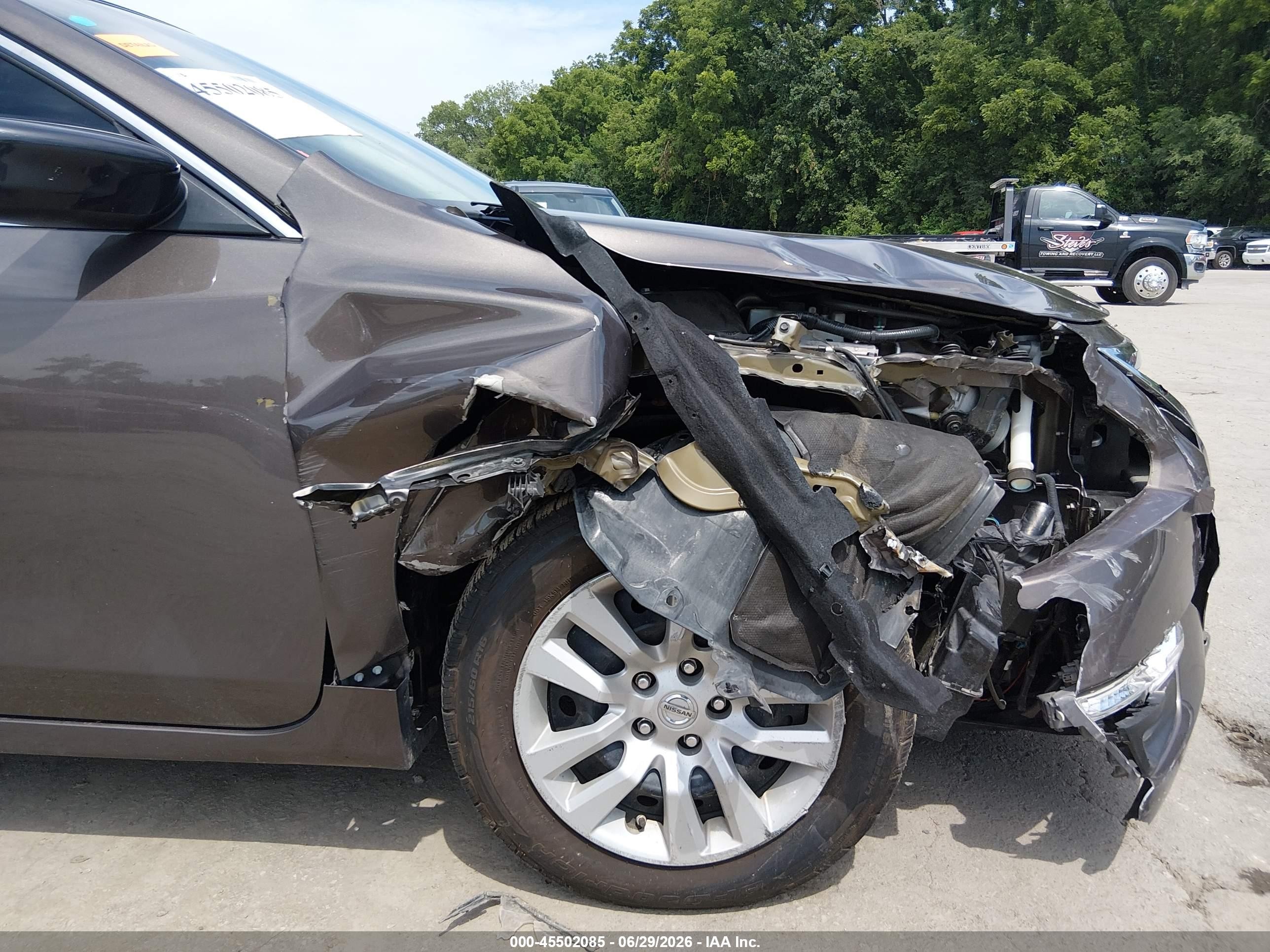 2015 Nissan Altima 2.5 S Коричневый vin: 1N4AL3APXFN367451