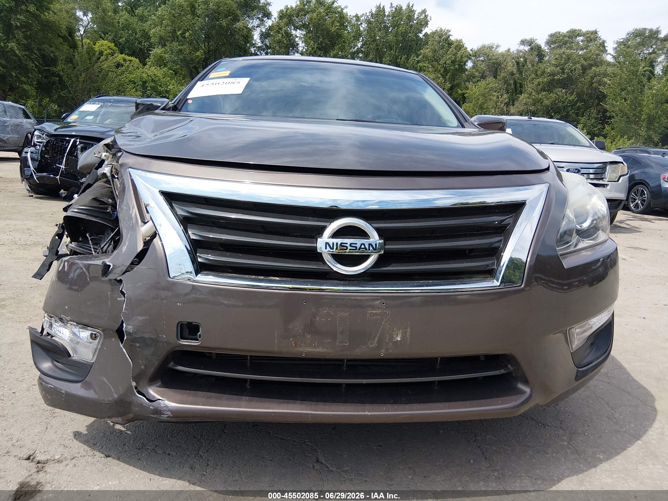 2015 Nissan Altima 2.5 S Коричневый vin: 1N4AL3APXFN367451