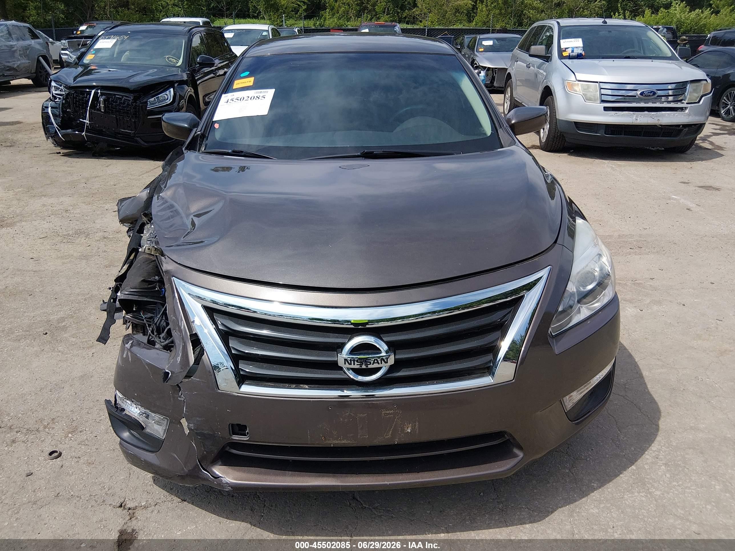2015 Nissan Altima 2.5 S Коричневый vin: 1N4AL3APXFN367451