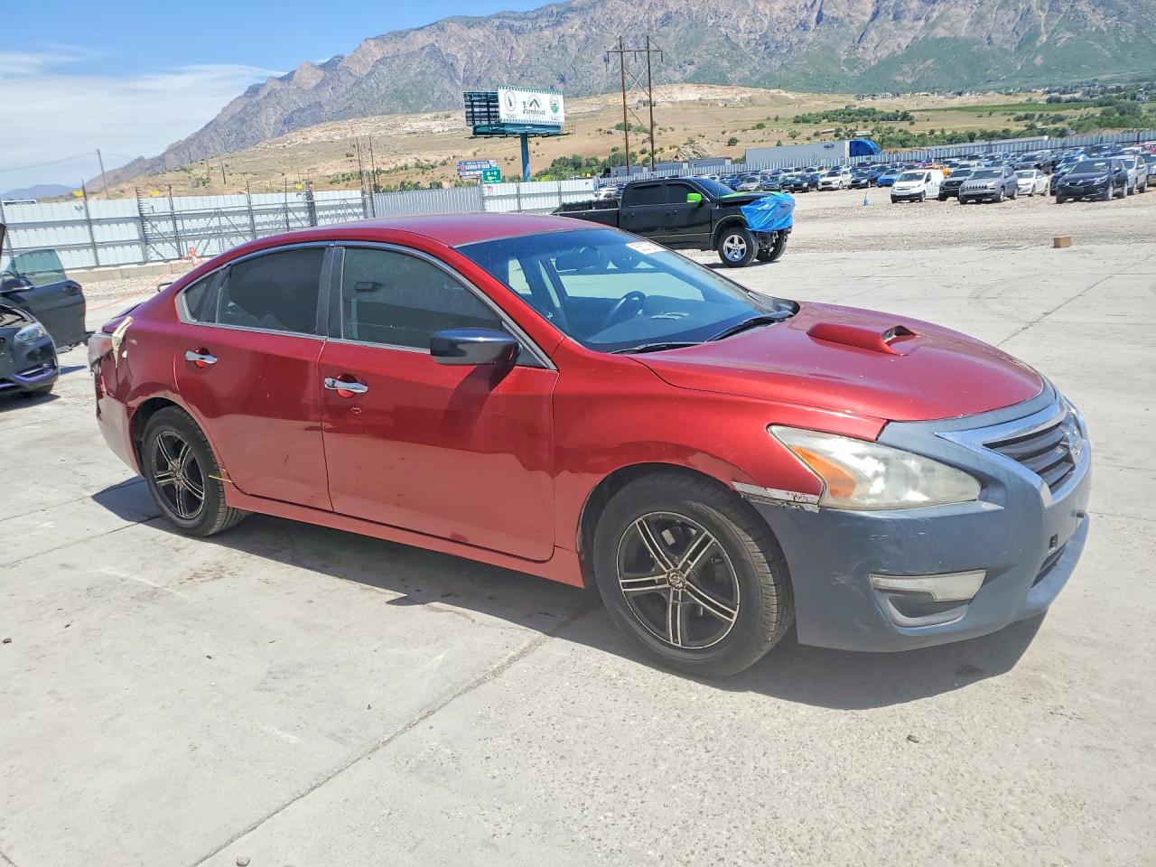 2015 Nissan Altima 2.5 S Red vin: 1N4AL3APXFN375615