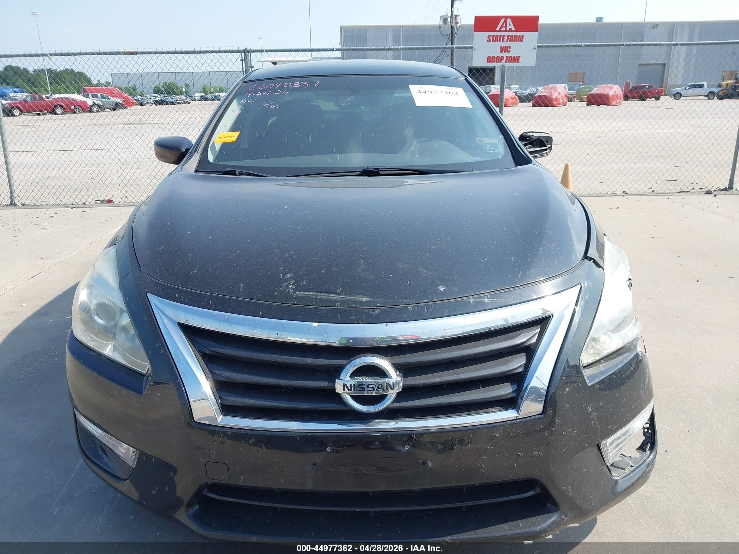 2015 Nissan Altima 2.5 S Black vin: 1N4AL3APXFN378191