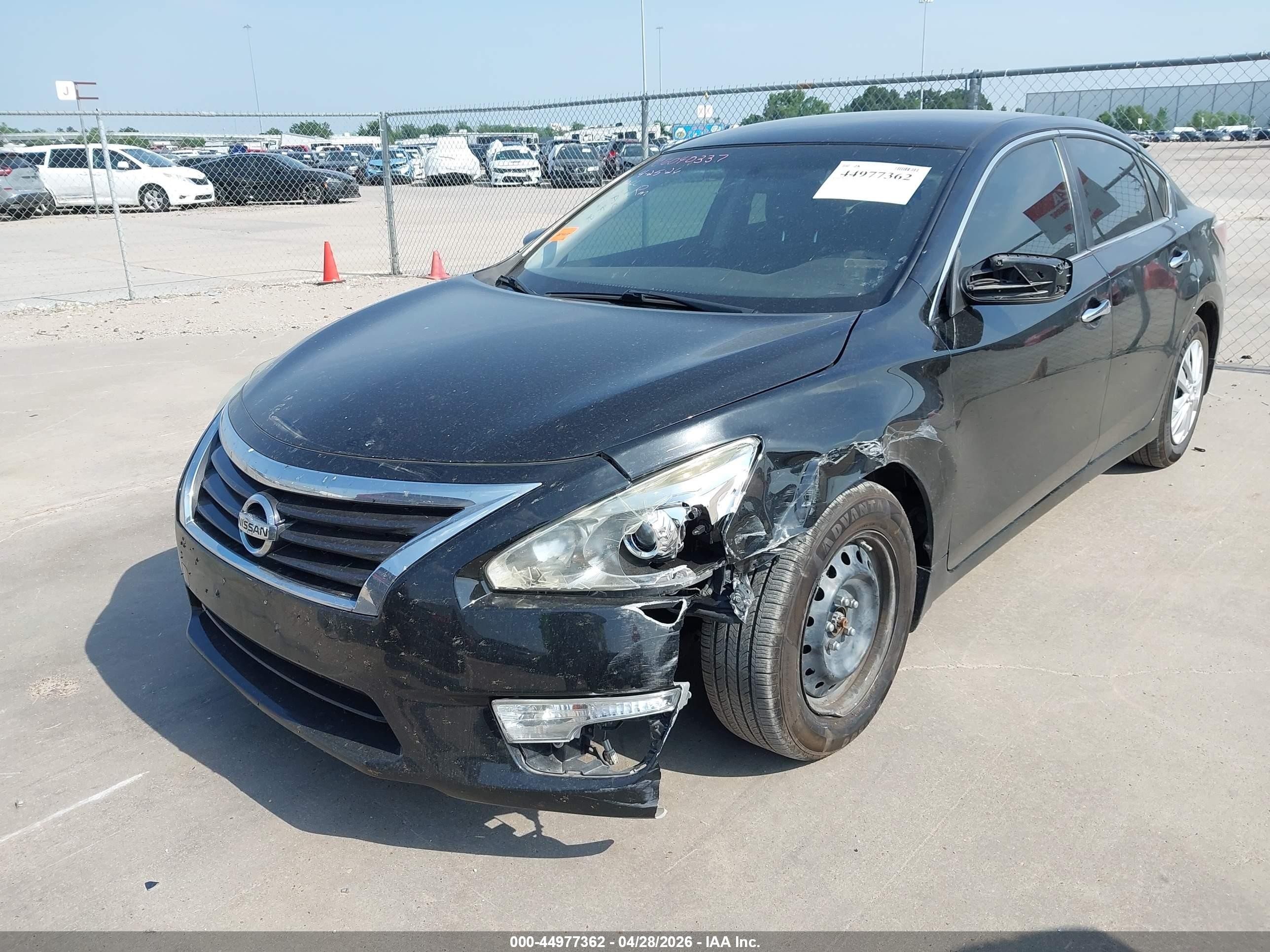 2015 Nissan Altima 2.5 S Black vin: 1N4AL3APXFN378191