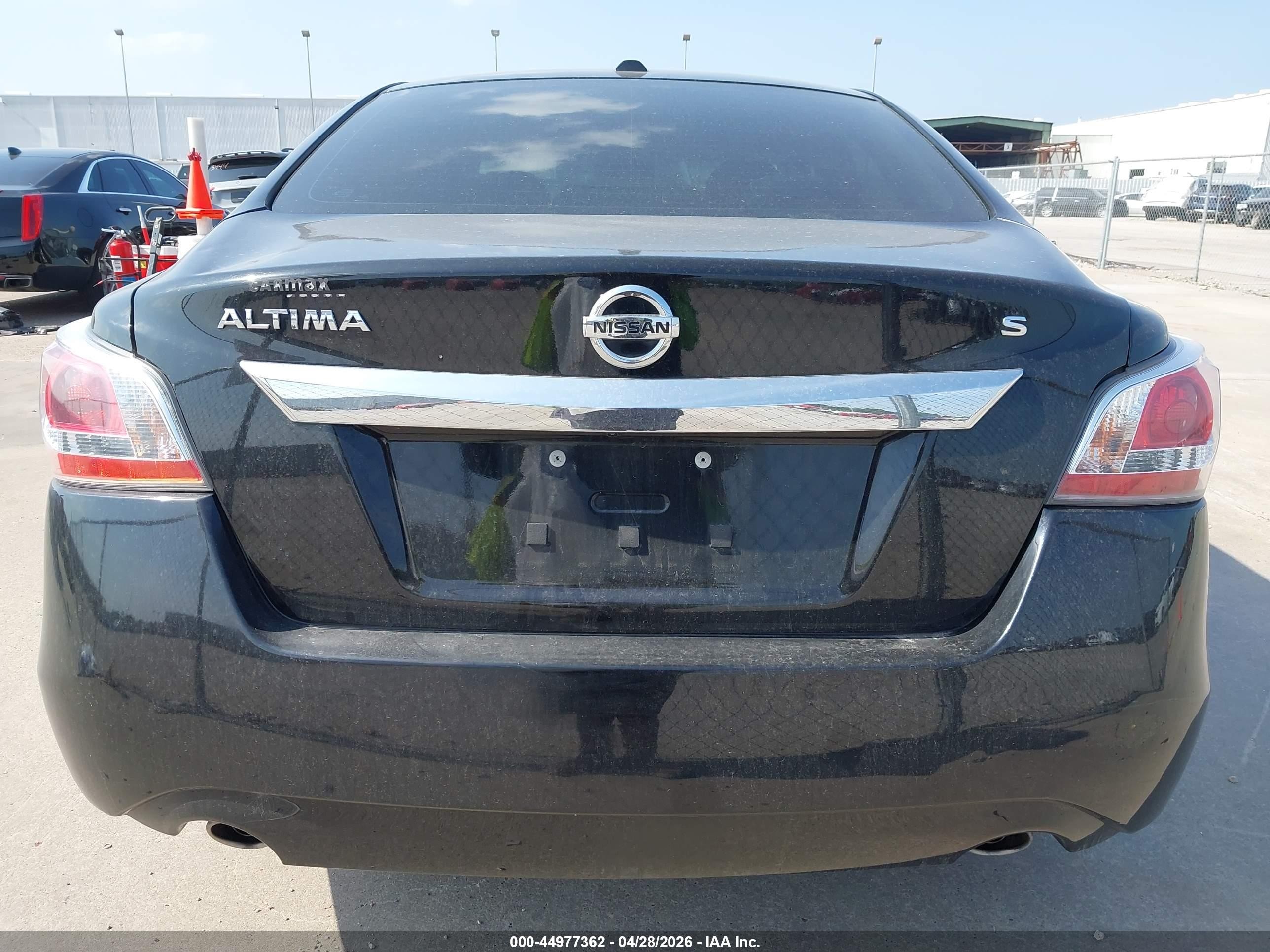 2015 Nissan Altima 2.5 S Black vin: 1N4AL3APXFN378191