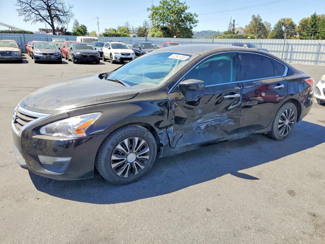 2015 Nissan Altima 2.5 S Black vin: 1N4AL3APXFN378885