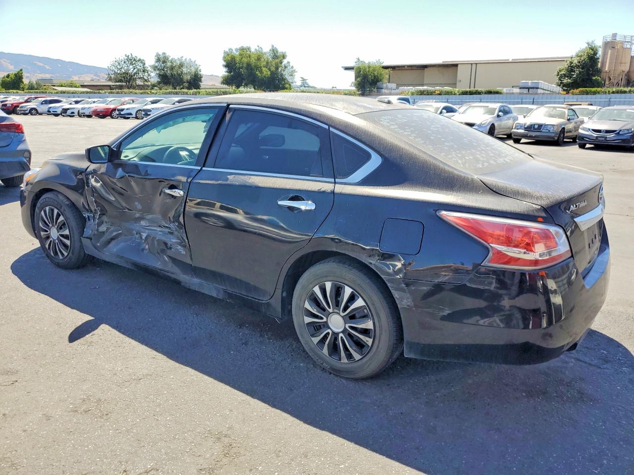 2015 Nissan Altima 2.5 S Black vin: 1N4AL3APXFN378885
