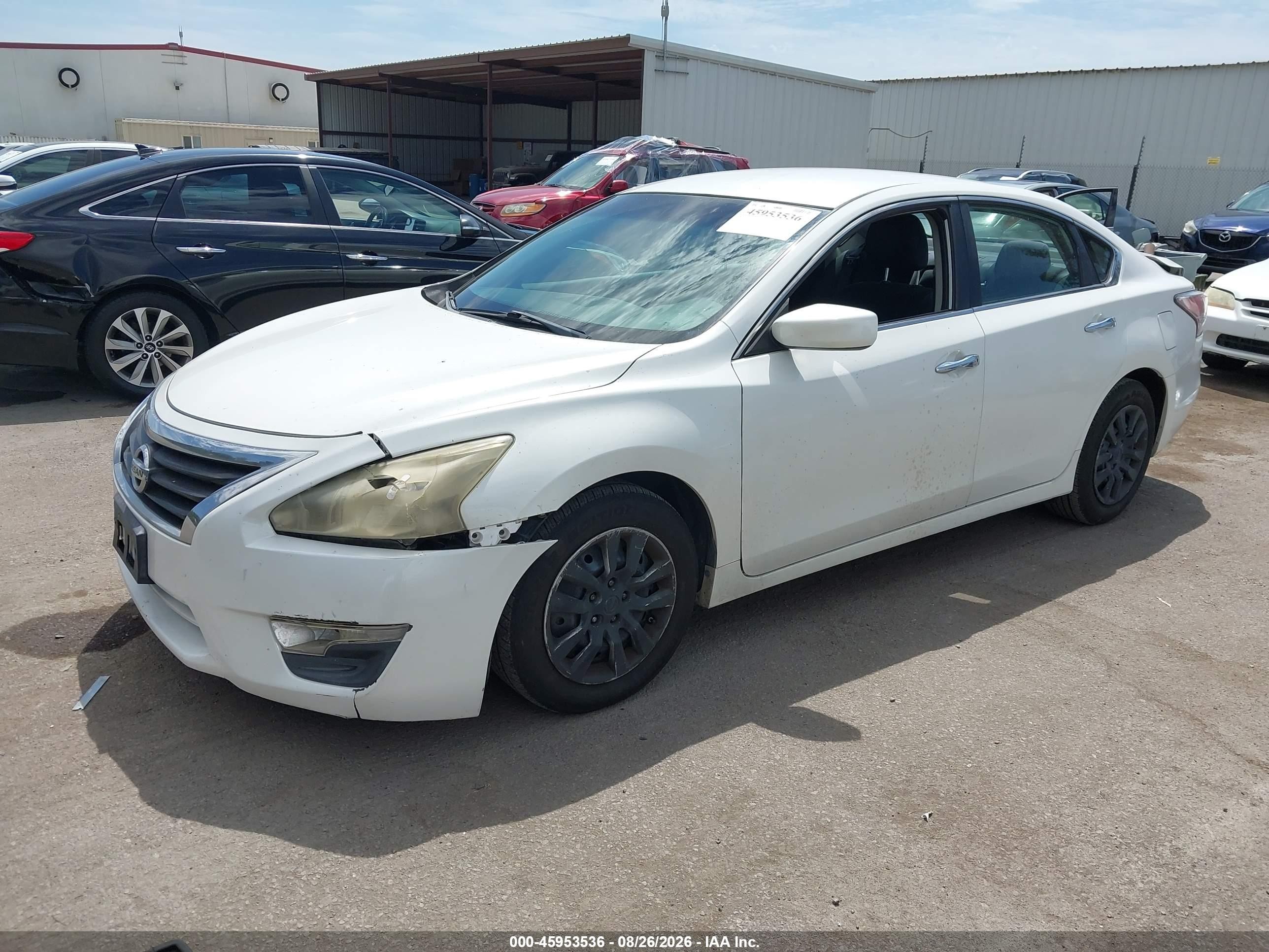 2015 Nissan Altima 2.5/2.5 S/2.5 Sl/2.5 Sv White vin: 1N4AL3APXFN379874