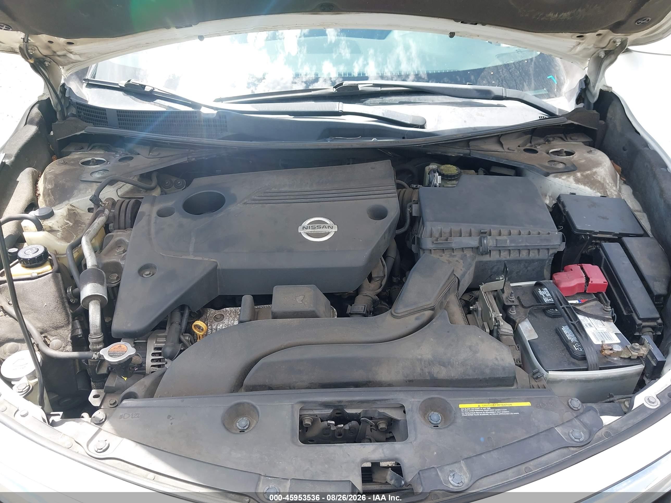 2015 Nissan Altima 2.5/2.5 S/2.5 Sl/2.5 Sv White vin: 1N4AL3APXFN379874