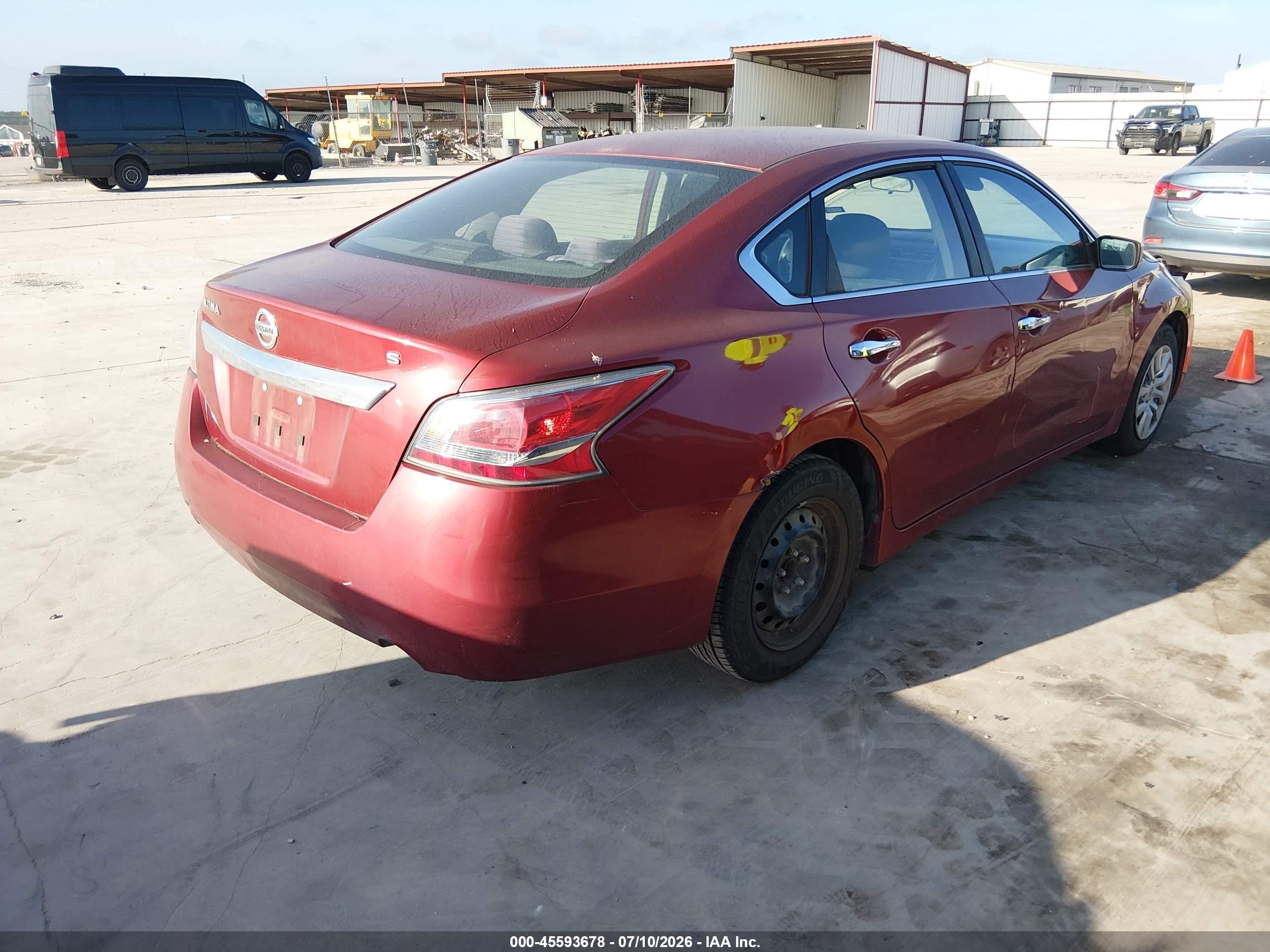 2015 Nissan Altima 2.5/2.5 S/2.5 Sl/2.5 Sv Red vin: 1N4AL3APXFN382581
