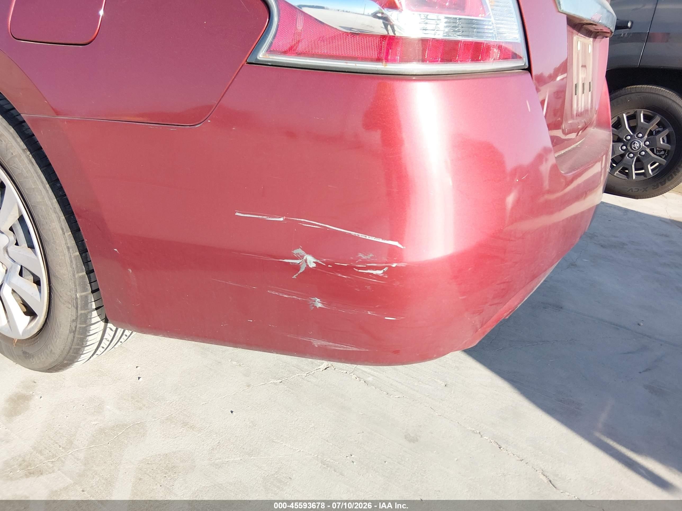 2015 Nissan Altima 2.5/2.5 S/2.5 Sl/2.5 Sv Red vin: 1N4AL3APXFN382581