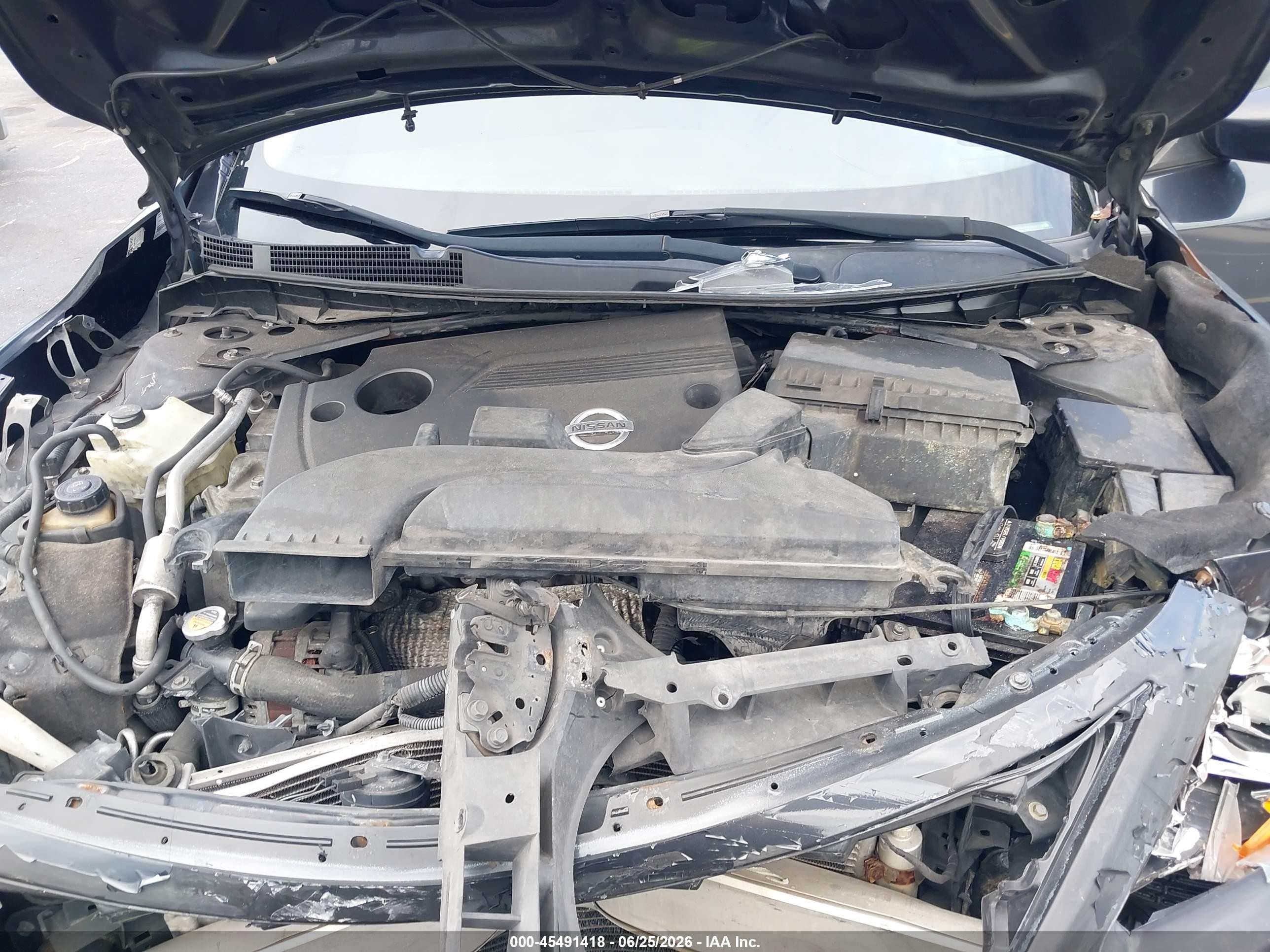 2015 Nissan Altima   Gray vin: 1N4AL3APXFN384797