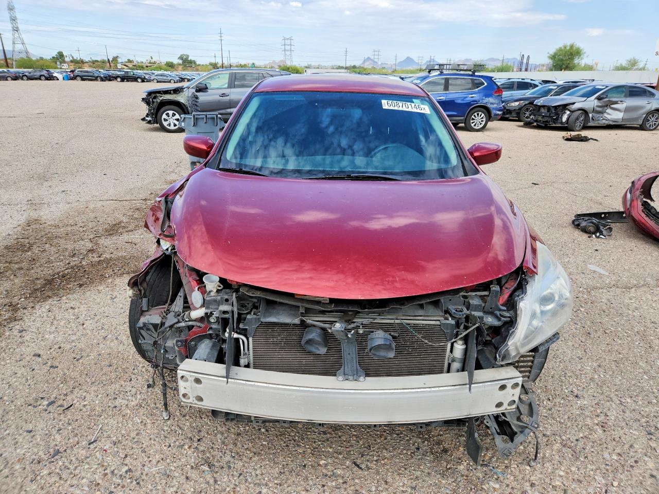 2015 Nissan Altima 2.5 S Темно-бордовый vin: 1N4AL3APXFN384833